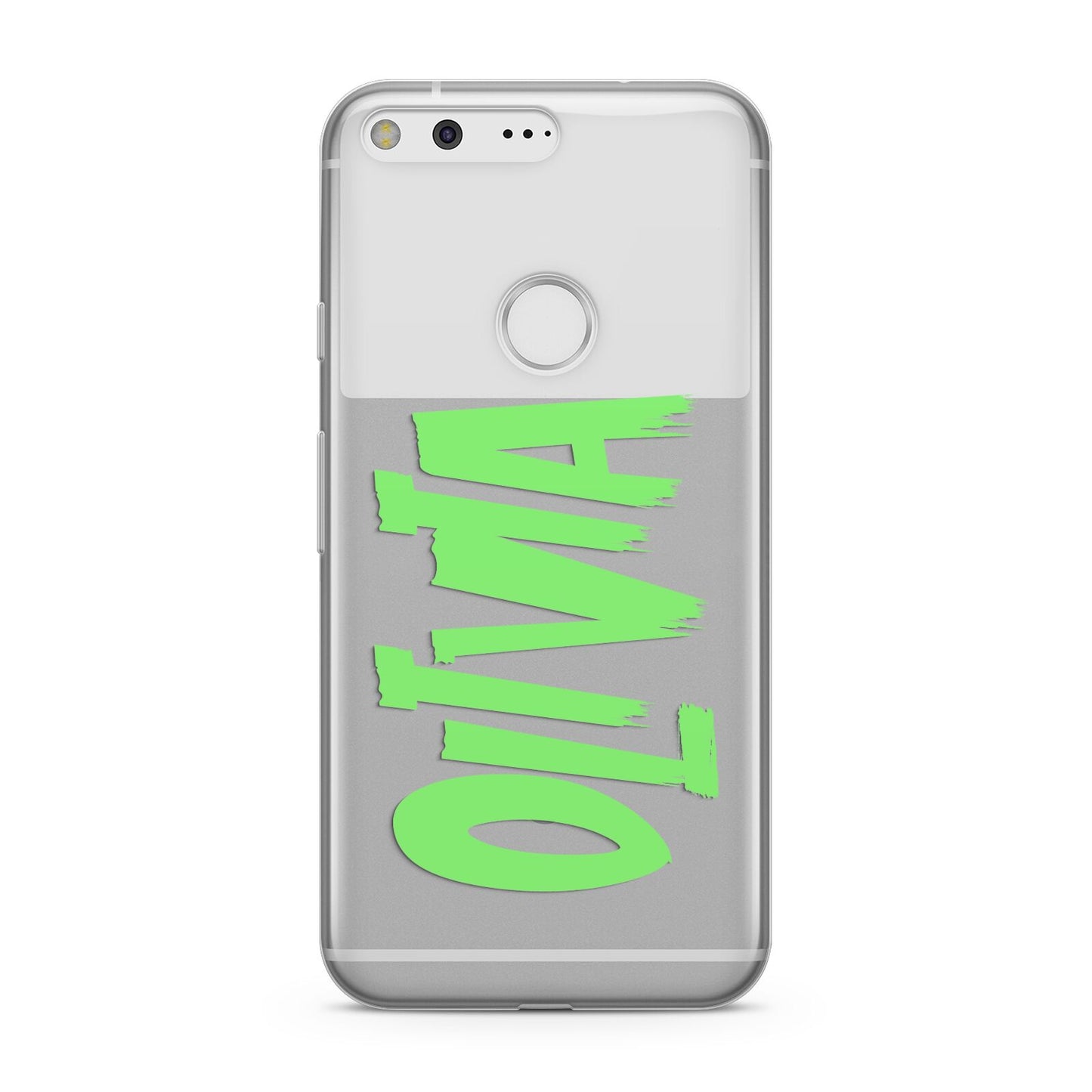 Personalised Name Green Spooky Google Pixel Case