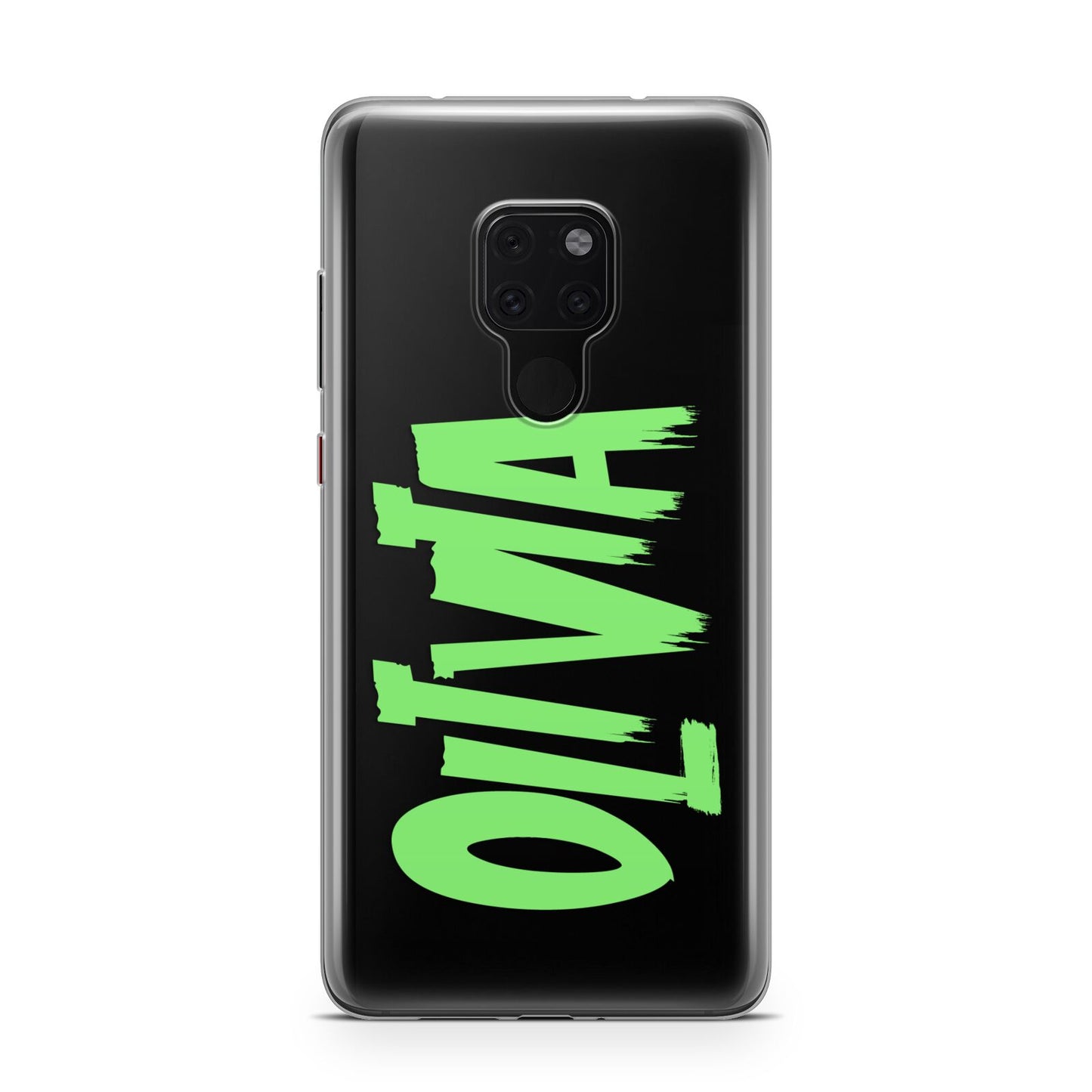 Personalised Name Green Spooky Huawei Mate 20 Phone Case