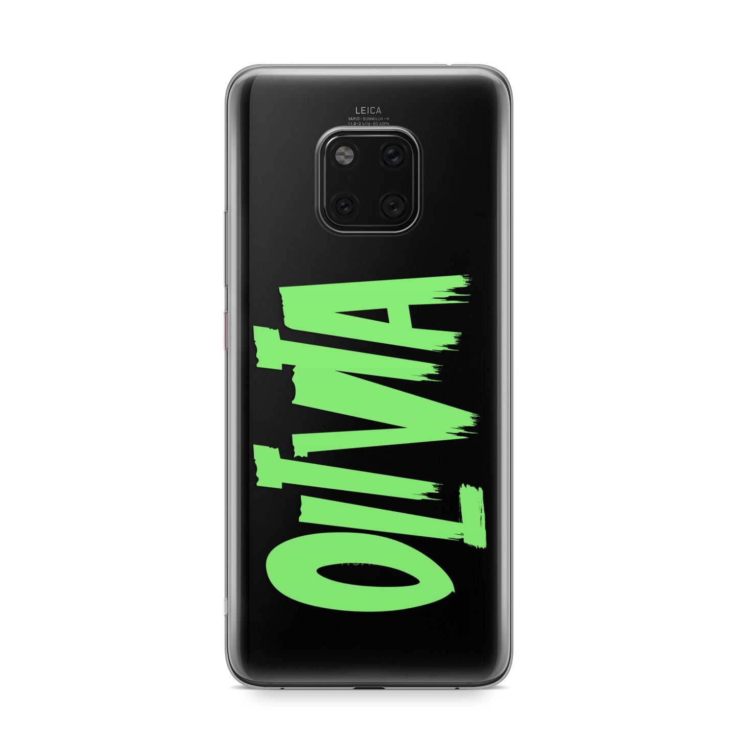 Personalised Name Green Spooky Huawei Mate 20 Pro Phone Case