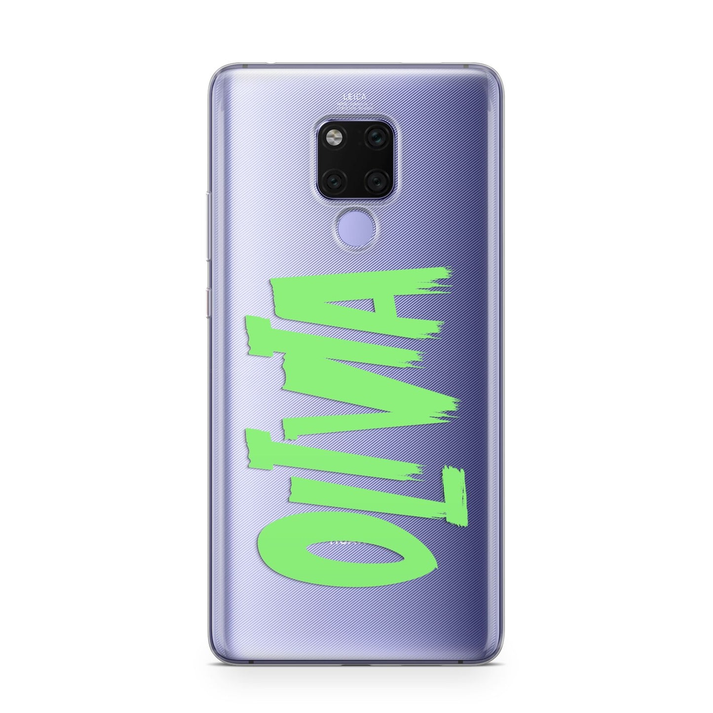 Personalised Name Green Spooky Huawei Mate 20X Phone Case