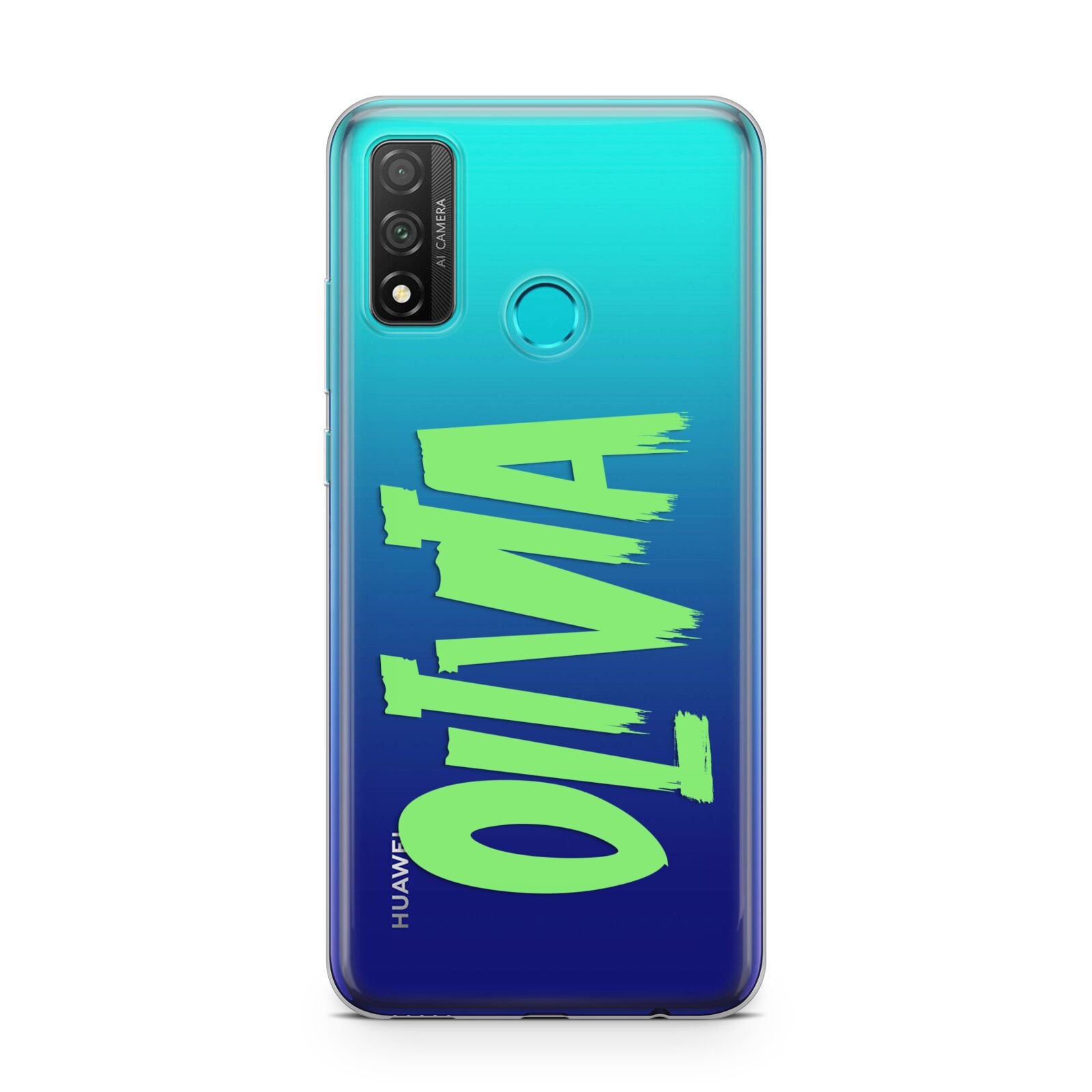 Personalised Name Green Spooky Huawei P Smart 2020