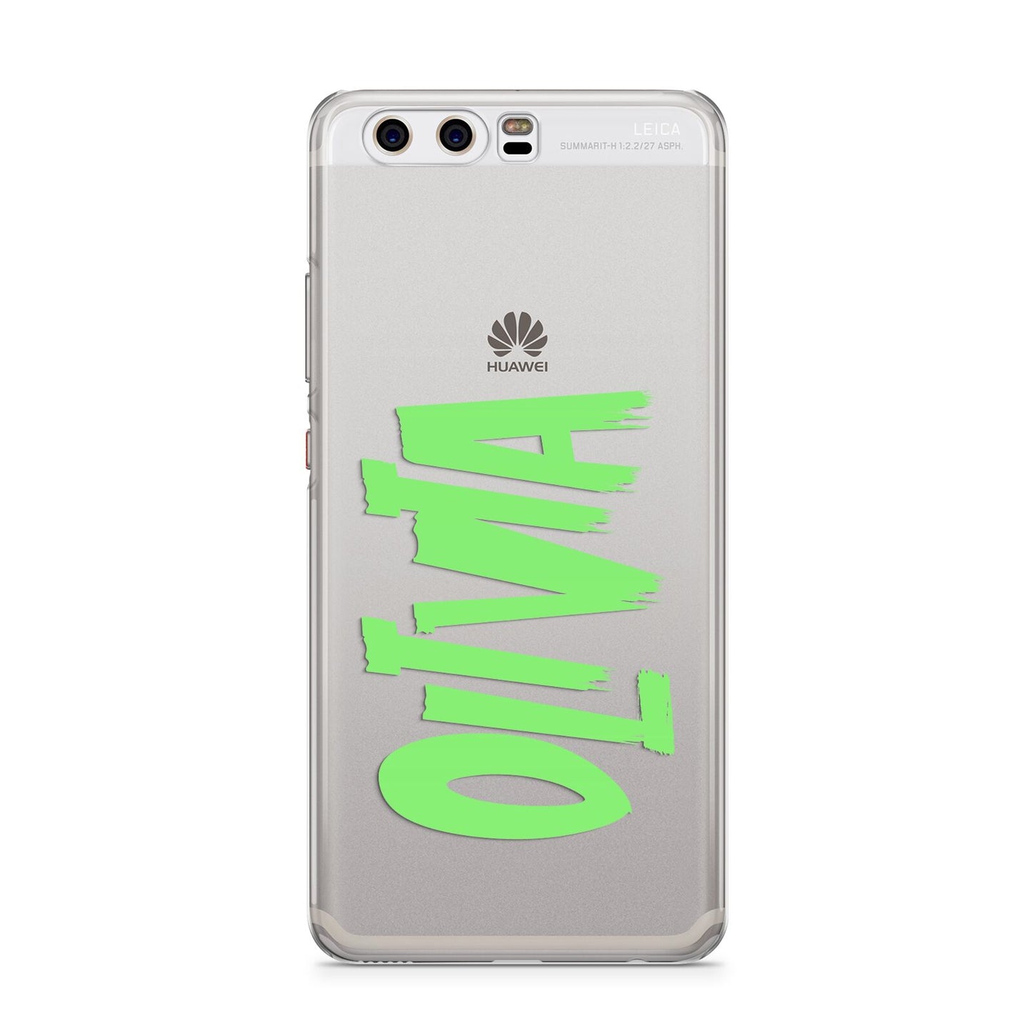 Personalised Name Green Spooky Huawei P10 Phone Case