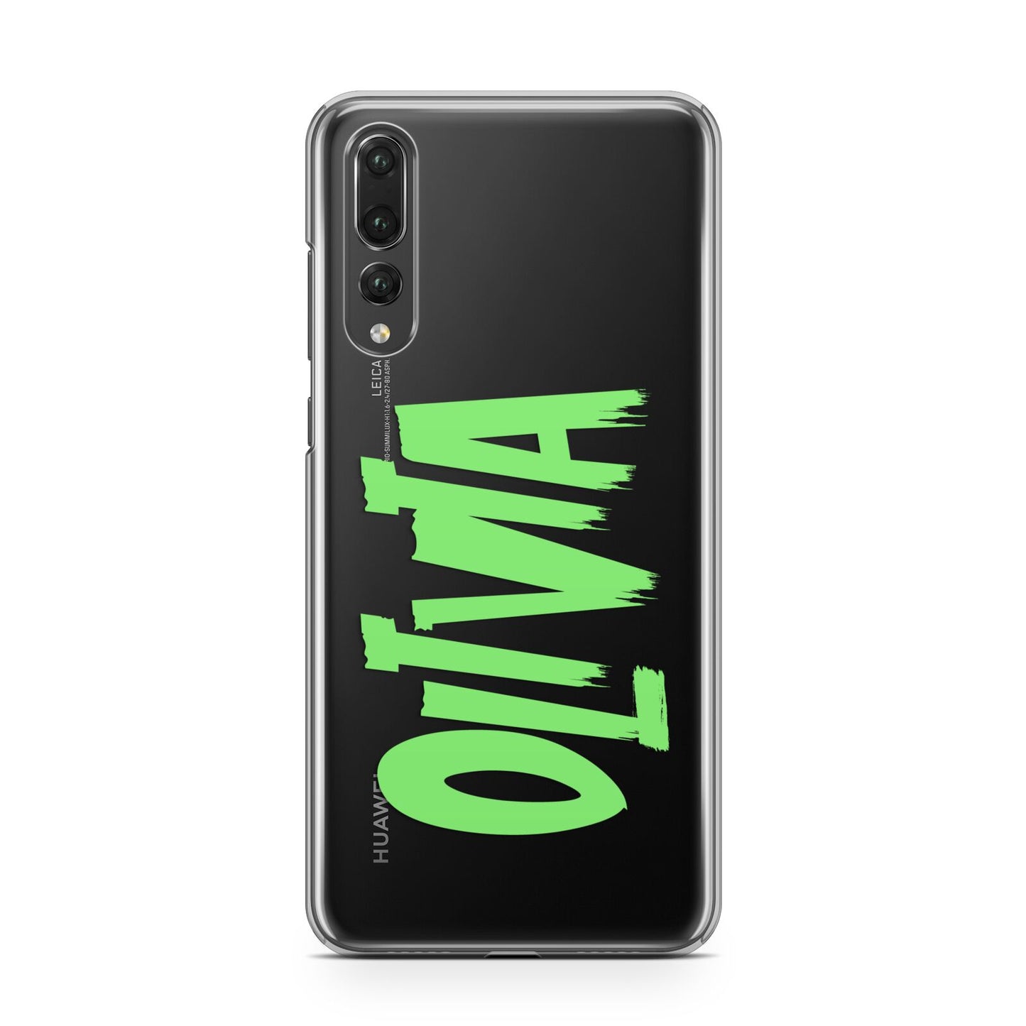 Personalised Name Green Spooky Huawei P20 Pro Phone Case