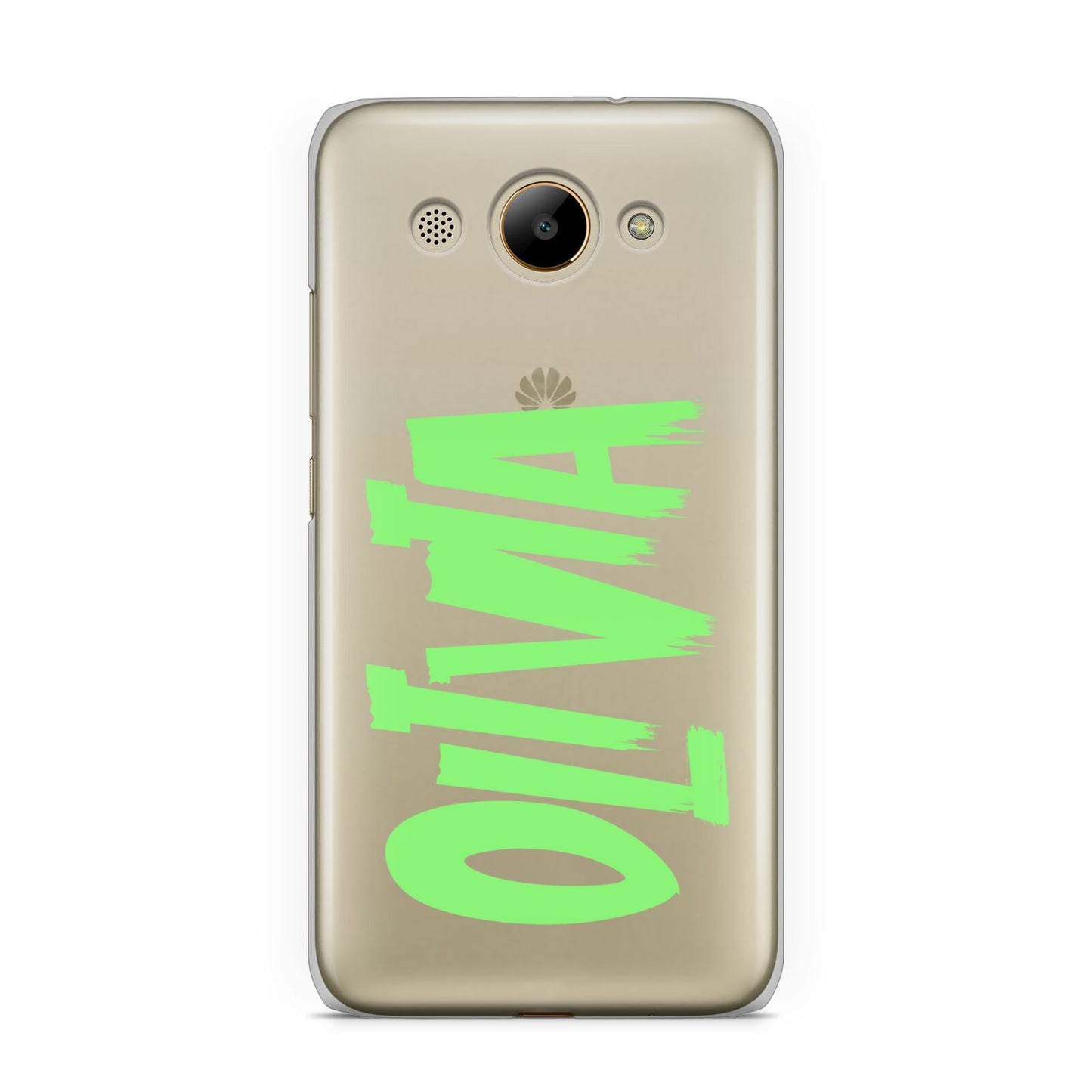 Personalised Name Green Spooky Huawei Y3 2017