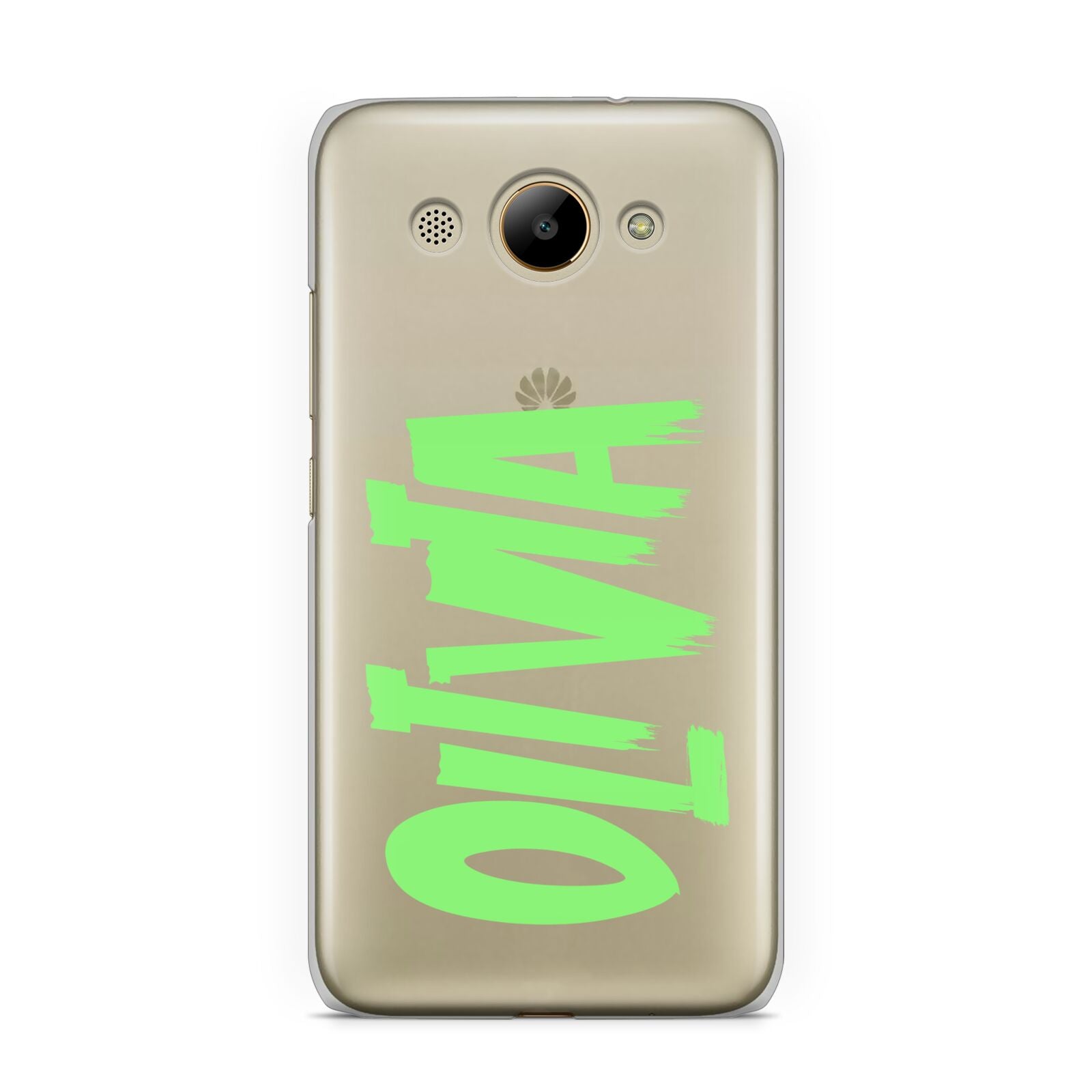 Personalised Name Green Spooky Huawei Y3 2017