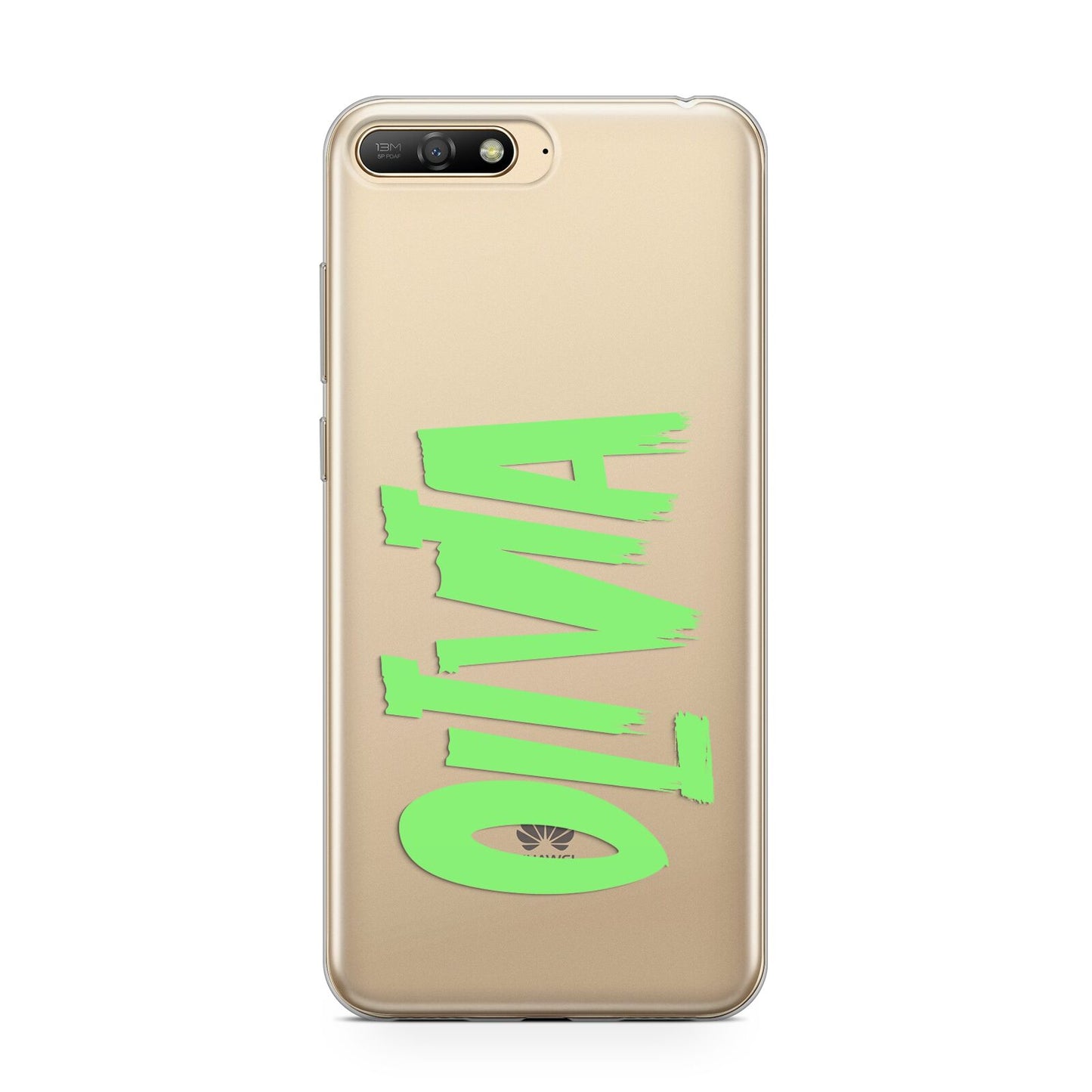 Personalised Name Green Spooky Huawei Y6 2018