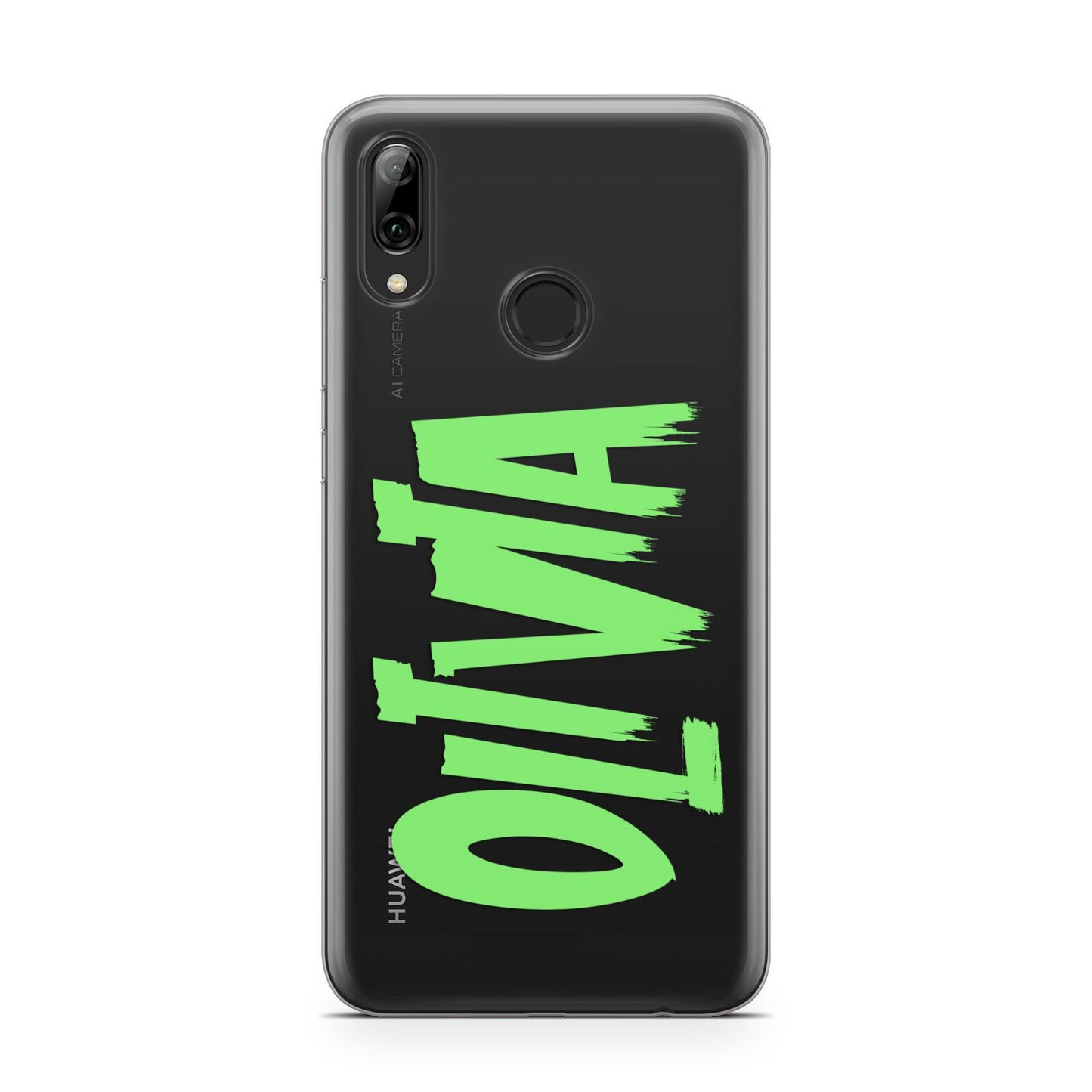 Personalised Name Green Spooky Huawei Y7 2019