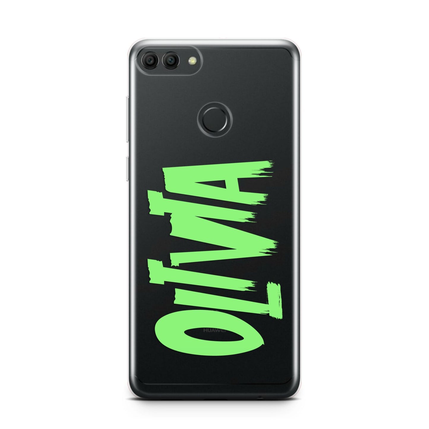 Personalised Name Green Spooky Huawei Y9 2018