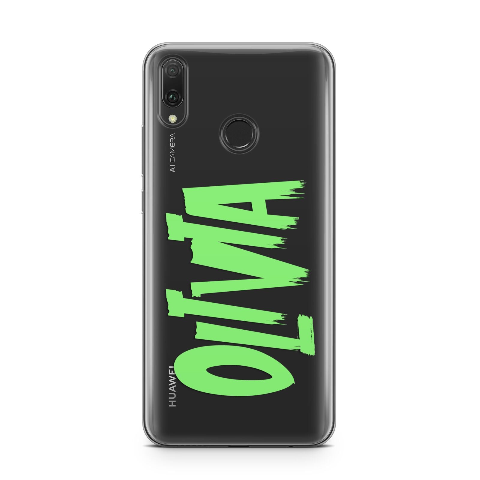 Personalised Name Green Spooky Huawei Y9 2019