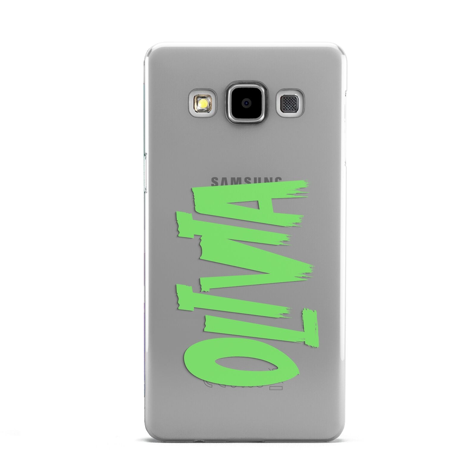 Personalised Name Green Spooky Samsung Galaxy A5 Case