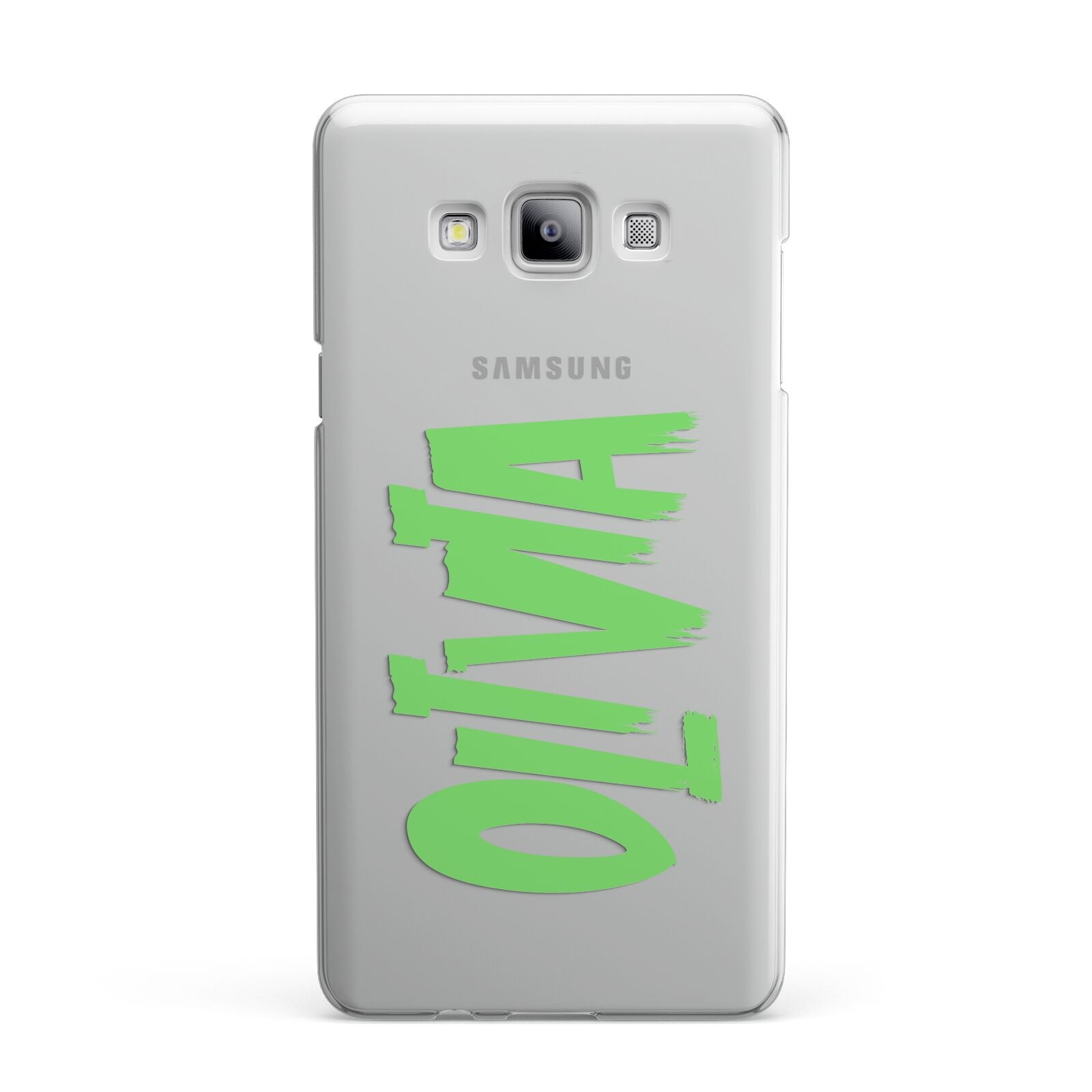 Personalised Name Green Spooky Samsung Galaxy A7 2015 Case