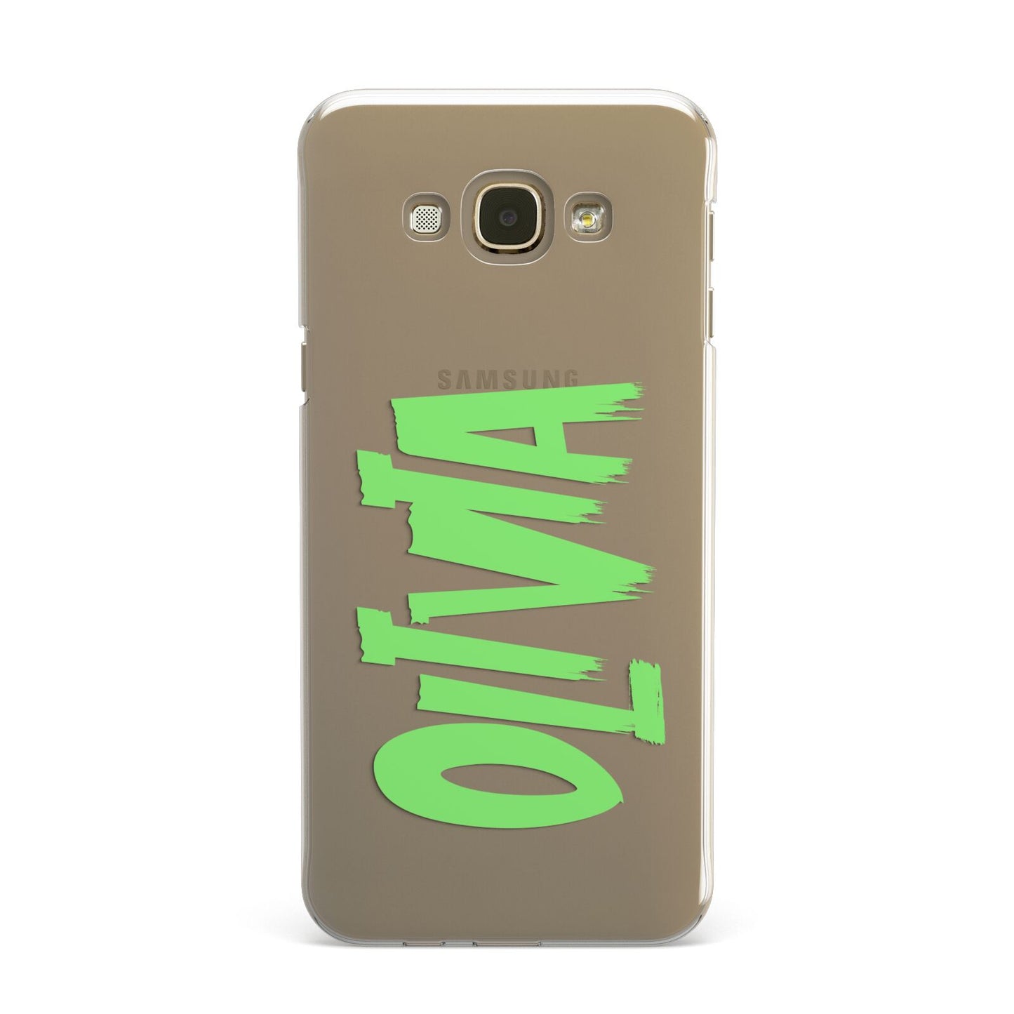 Personalised Name Green Spooky Samsung Galaxy A8 Case