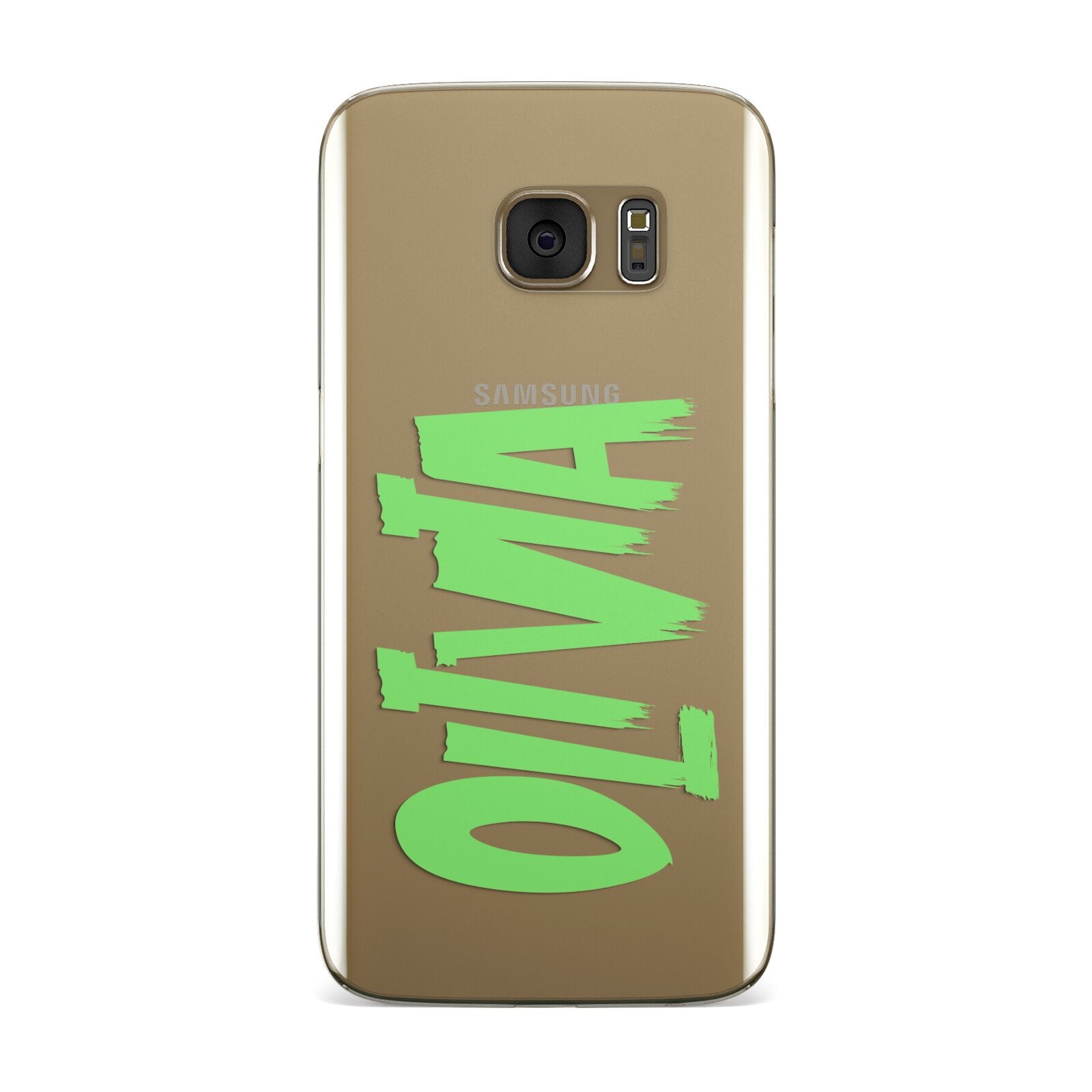 Personalised Name Green Spooky Samsung Galaxy Case