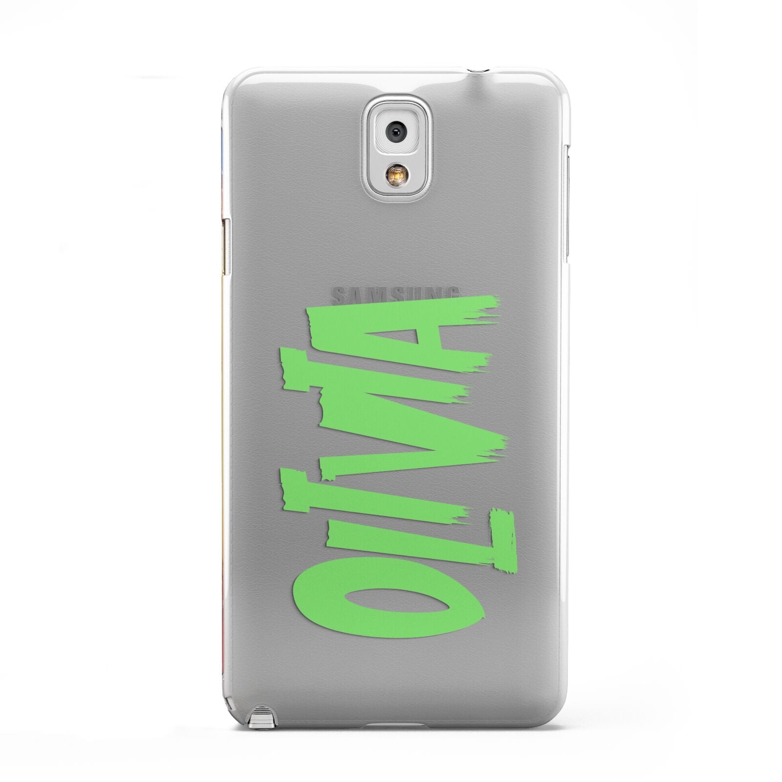 Personalised Name Green Spooky Samsung Galaxy Note 3 Case