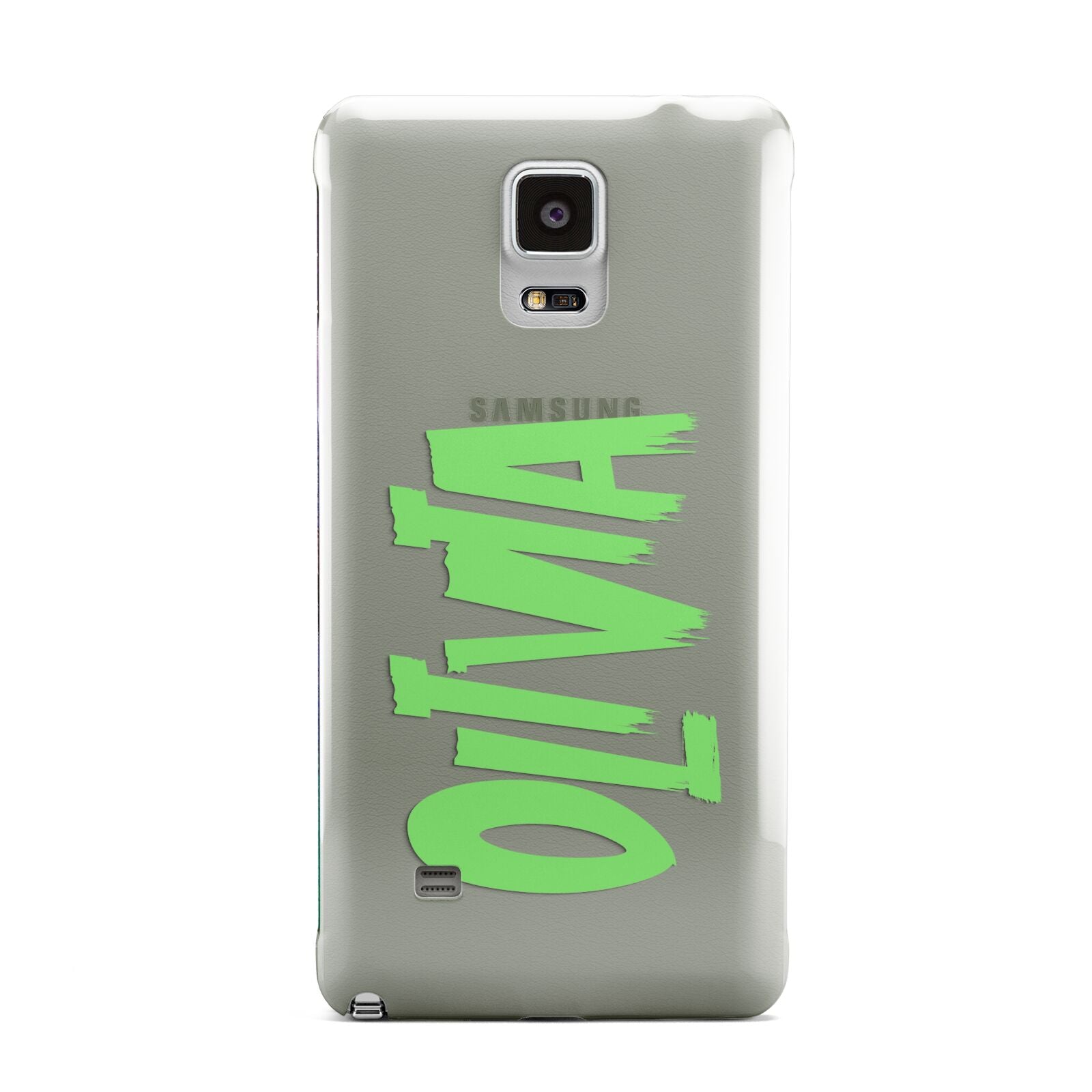 Personalised Name Green Spooky Samsung Galaxy Note 4 Case