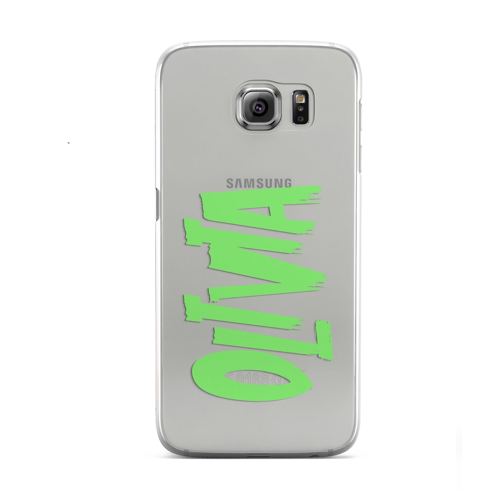 Personalised Name Green Spooky Samsung Galaxy S6 Case