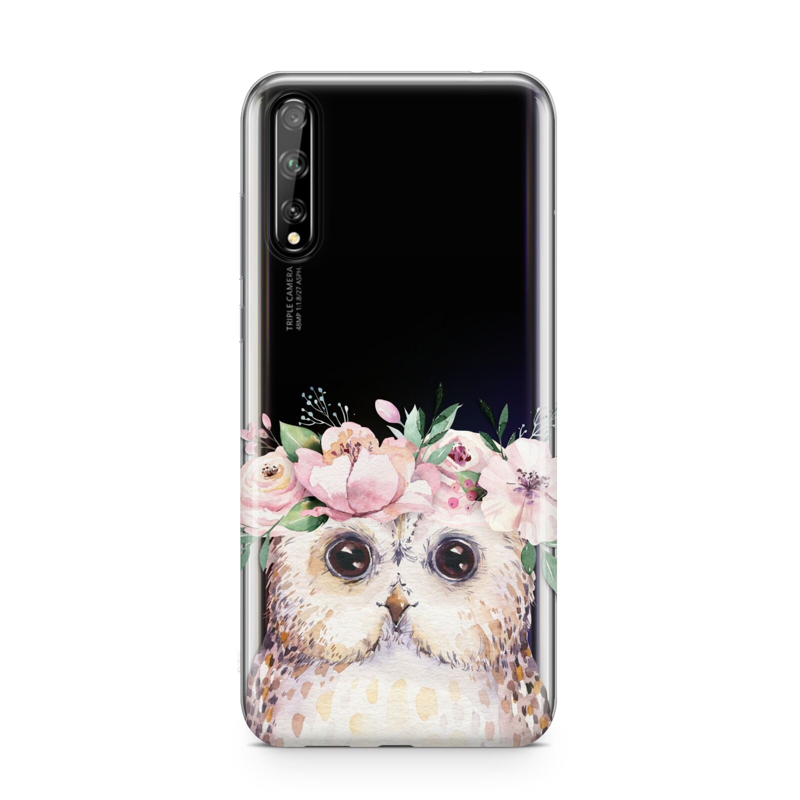 Personalised Name Owl Huawei Enjoy 10s Phone Case