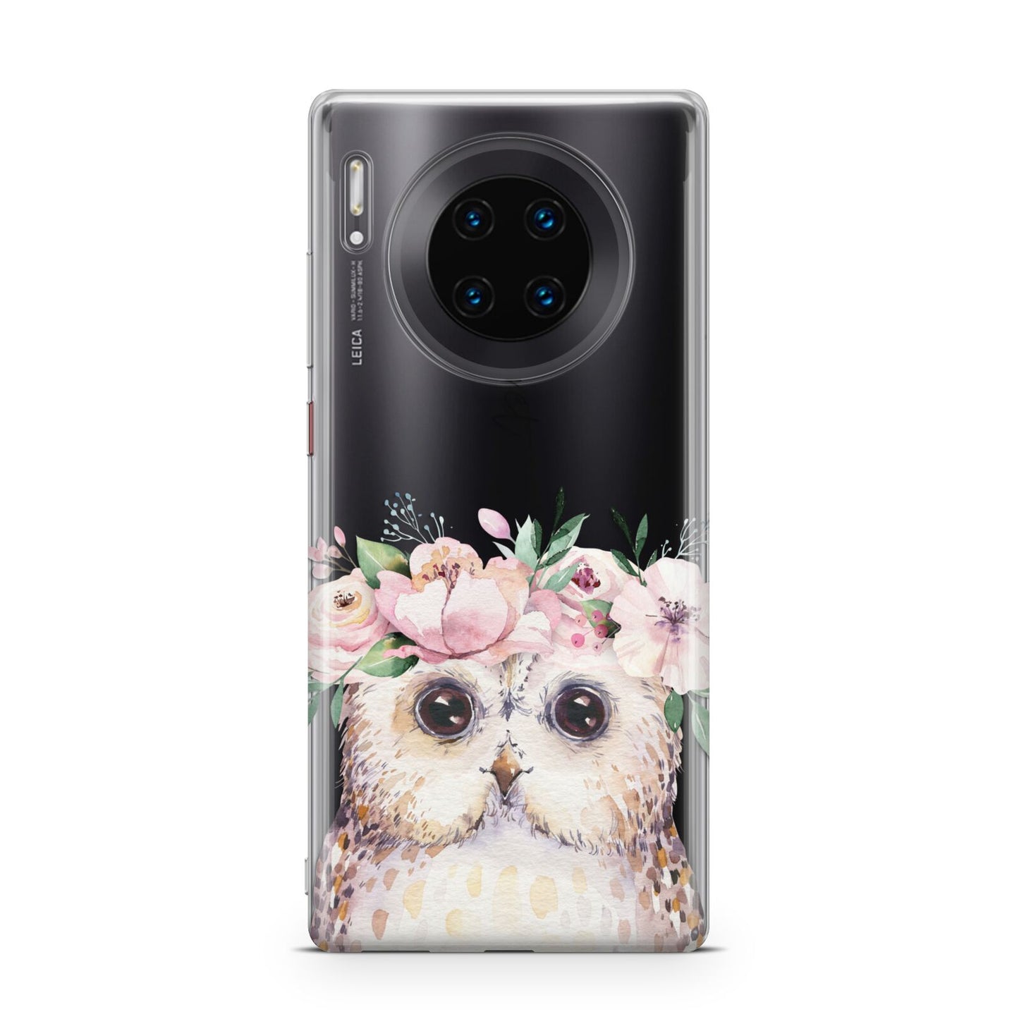 Personalised Name Owl Huawei Mate 30 Pro Phone Case