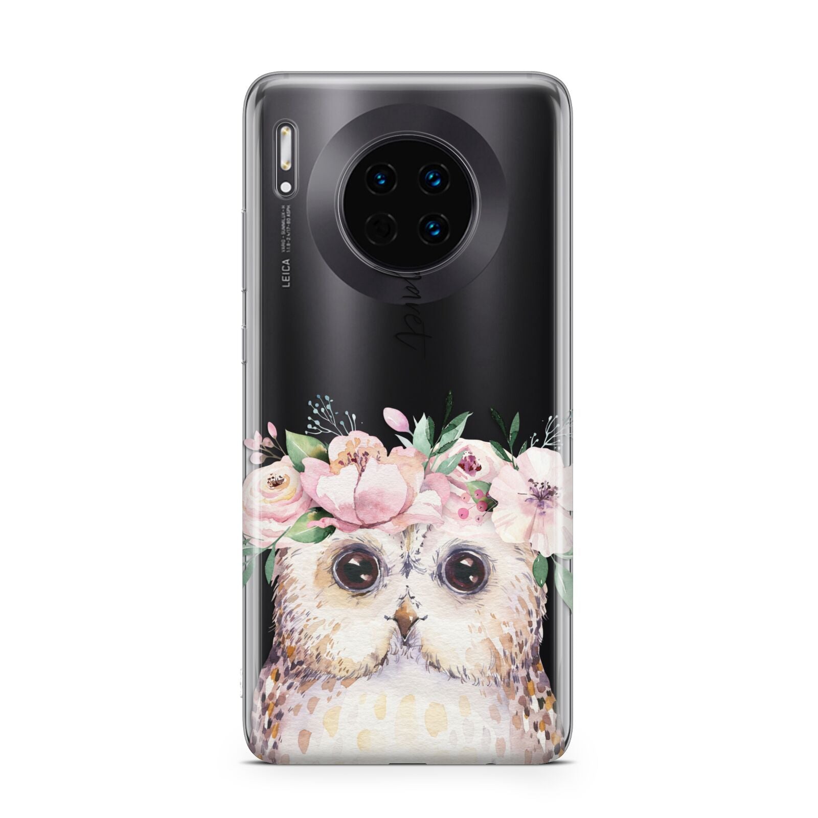 Personalised Name Owl Huawei Mate 30