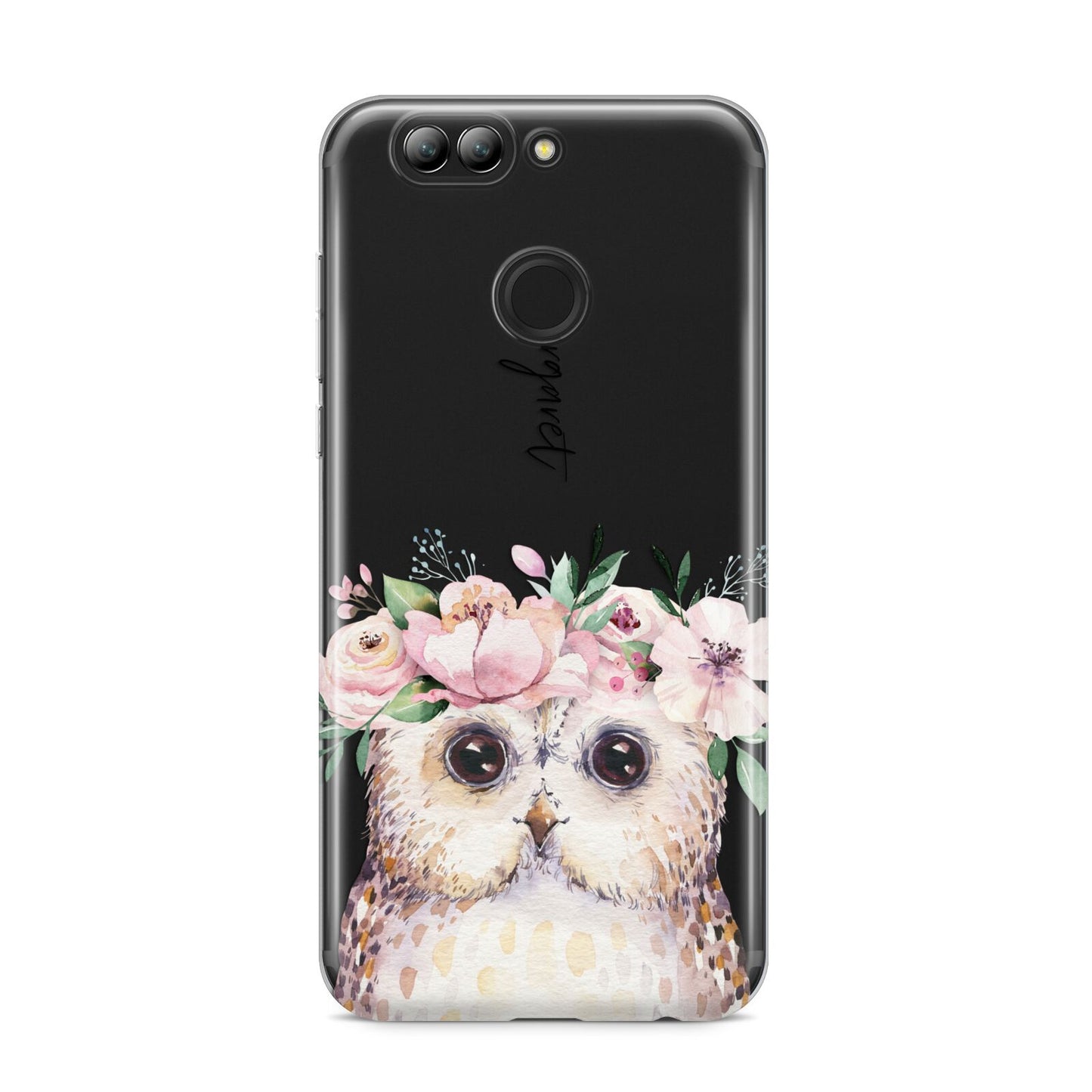 Personalised Name Owl Huawei Nova 2s Phone Case