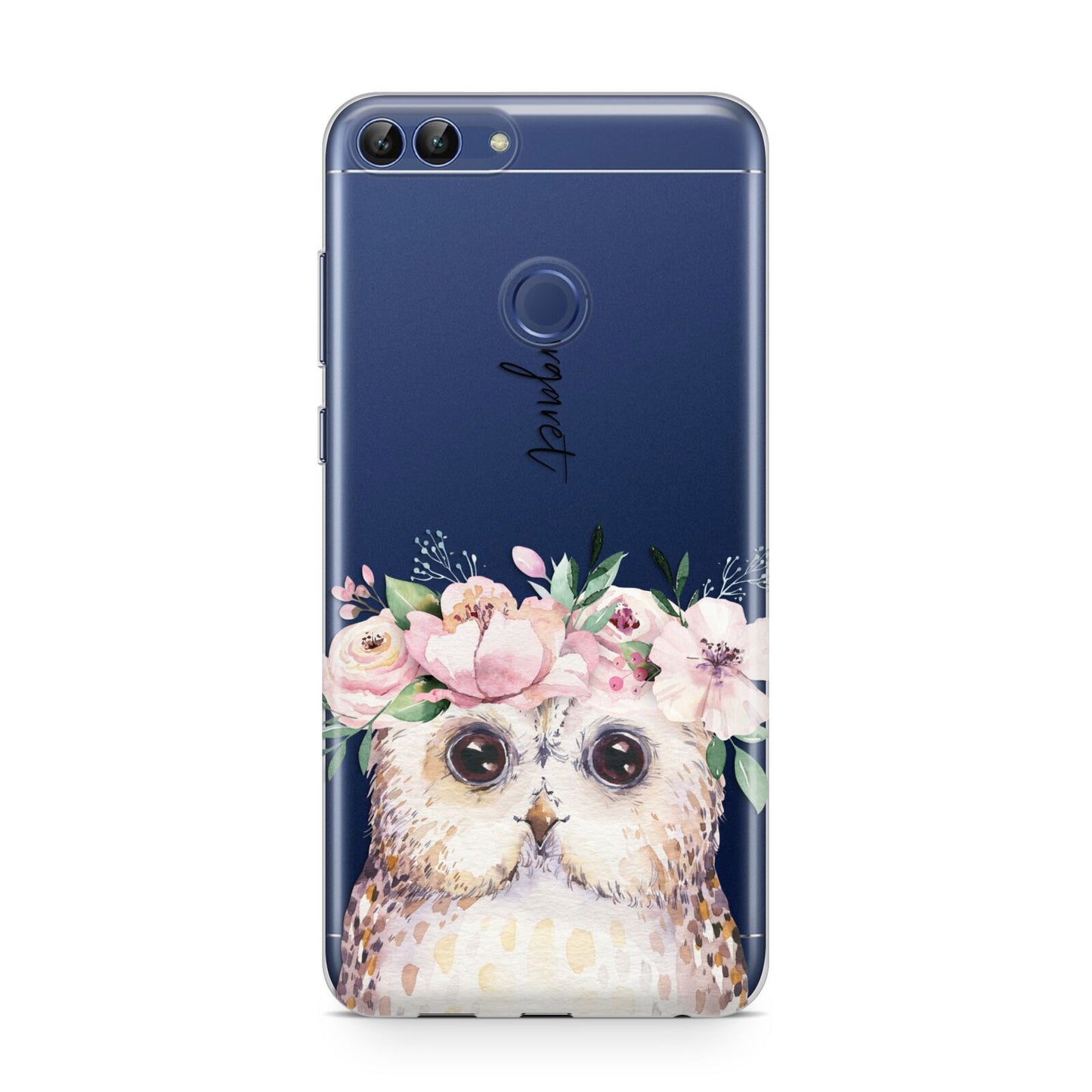 Personalised Name Owl Huawei P Smart Case