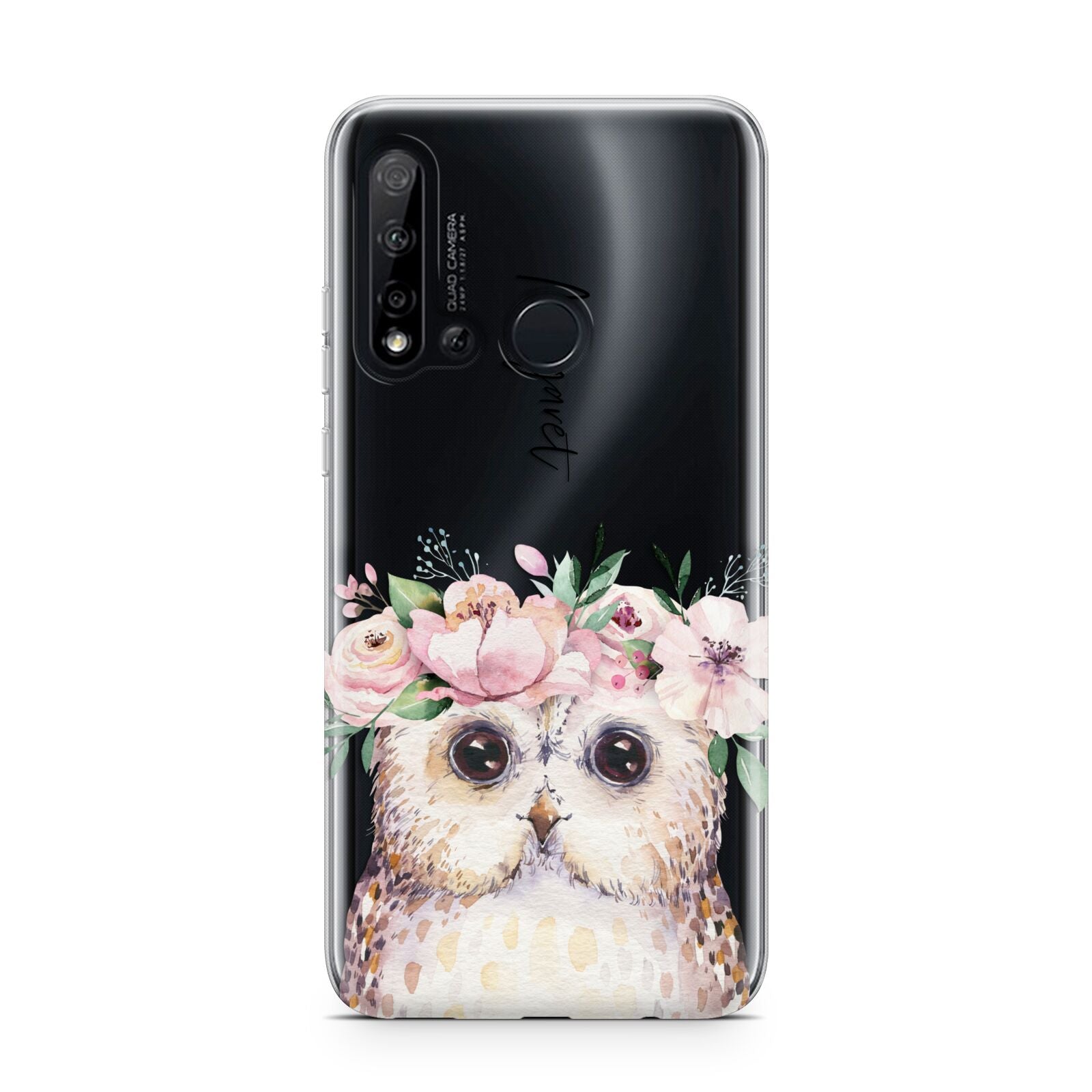 Personalised Name Owl Huawei P20 Lite 5G Phone Case