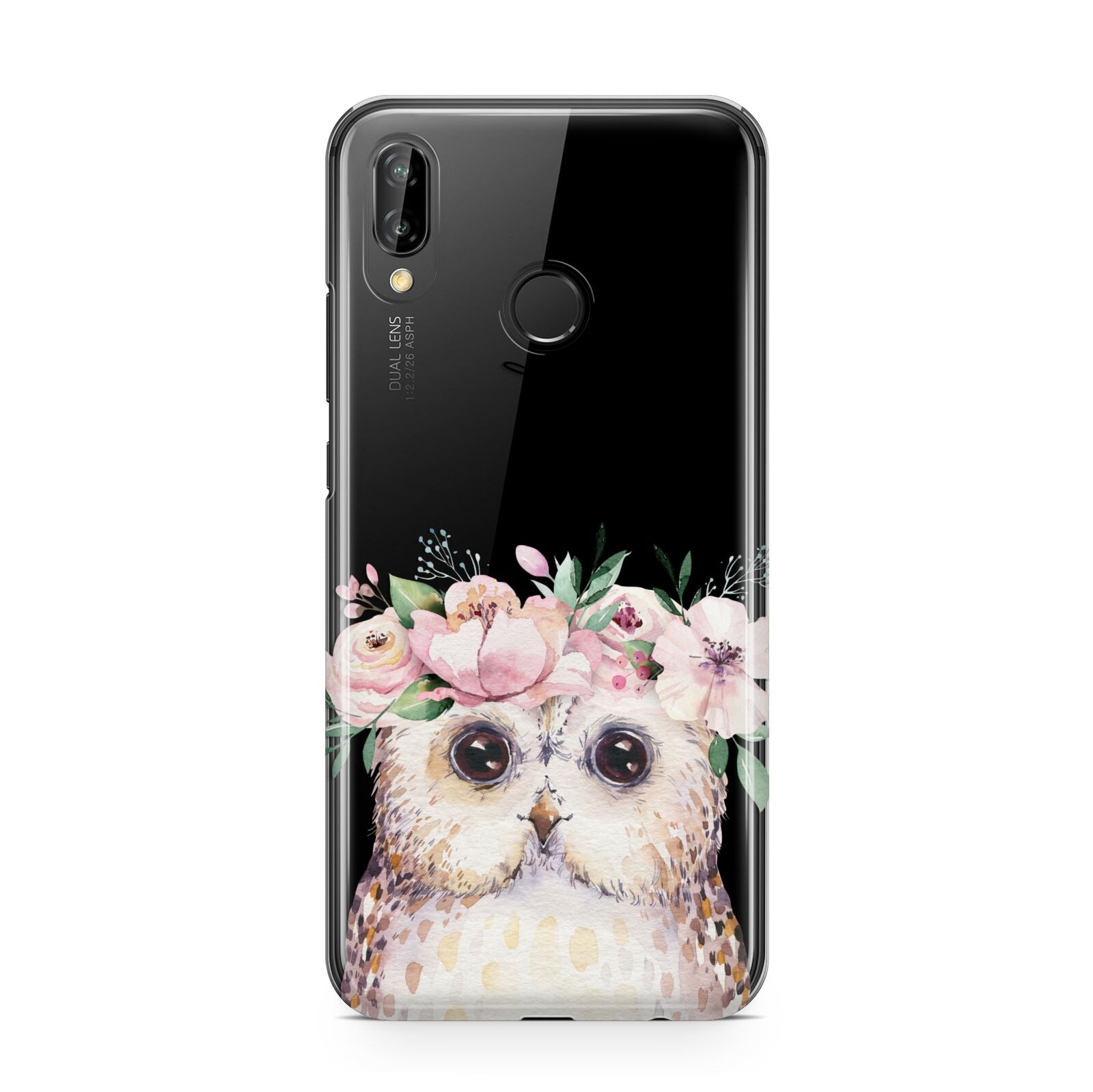 Personalised Name Owl Huawei P20 Lite Phone Case