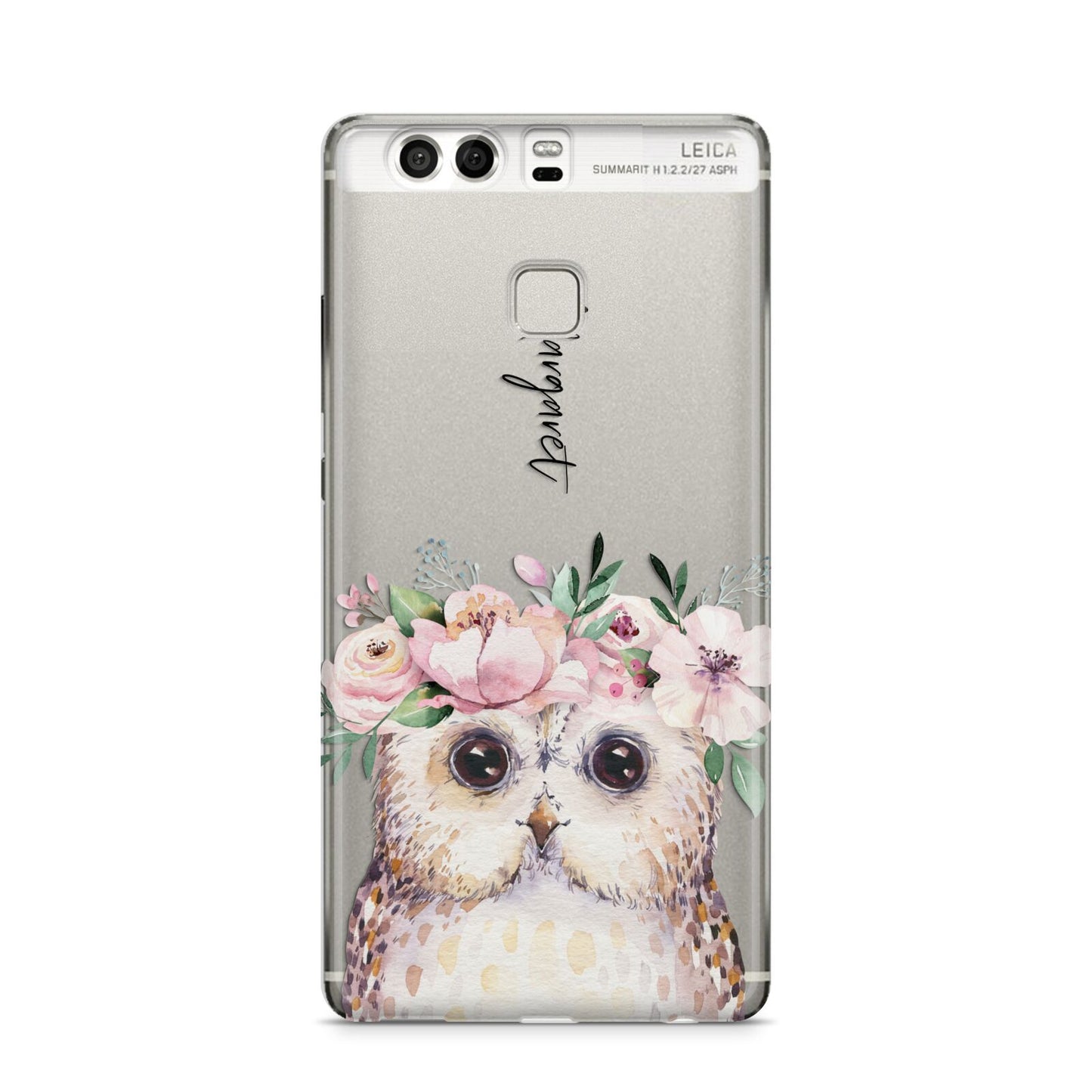 Personalised Name Owl Huawei P9 Case