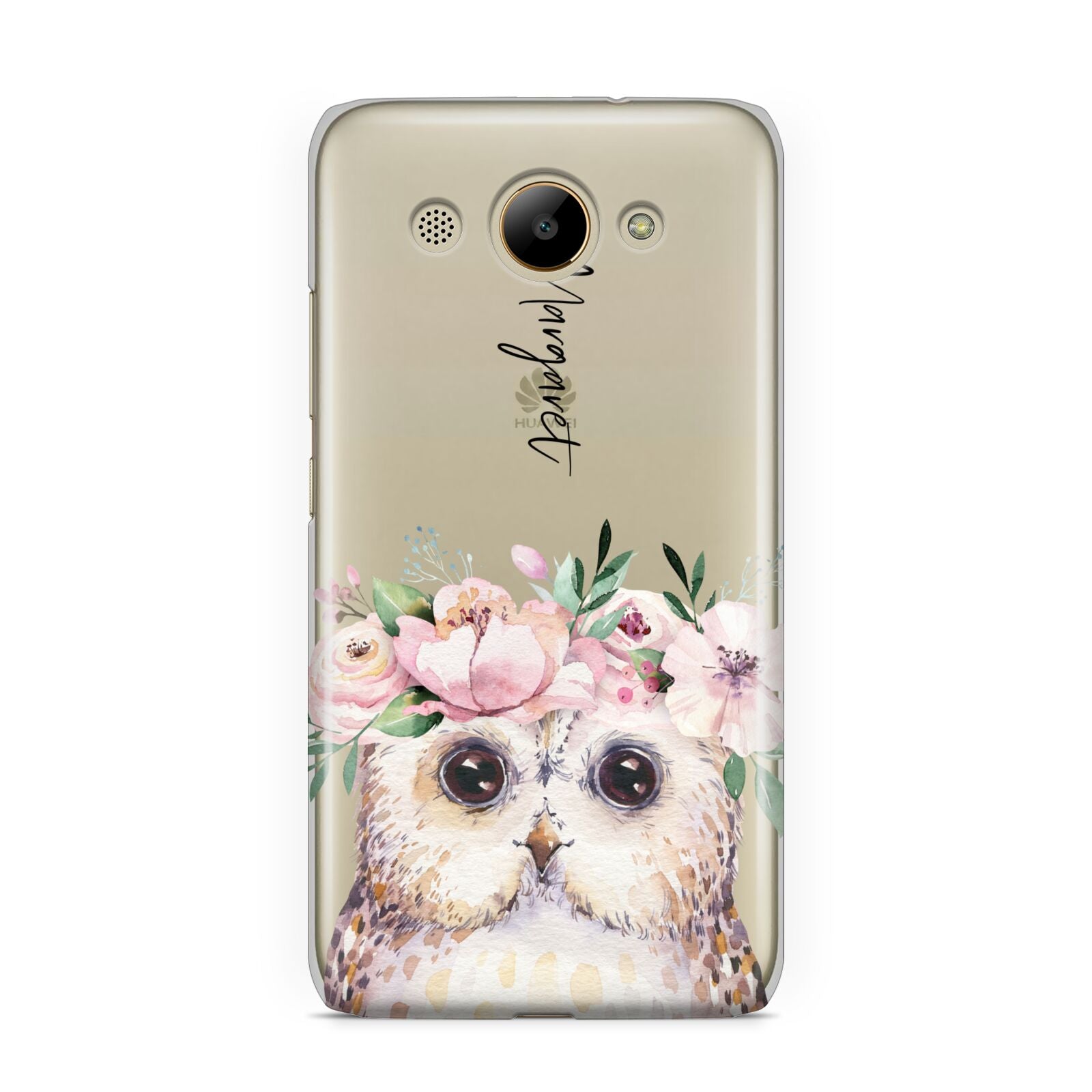 Personalised Name Owl Huawei Y3 2017