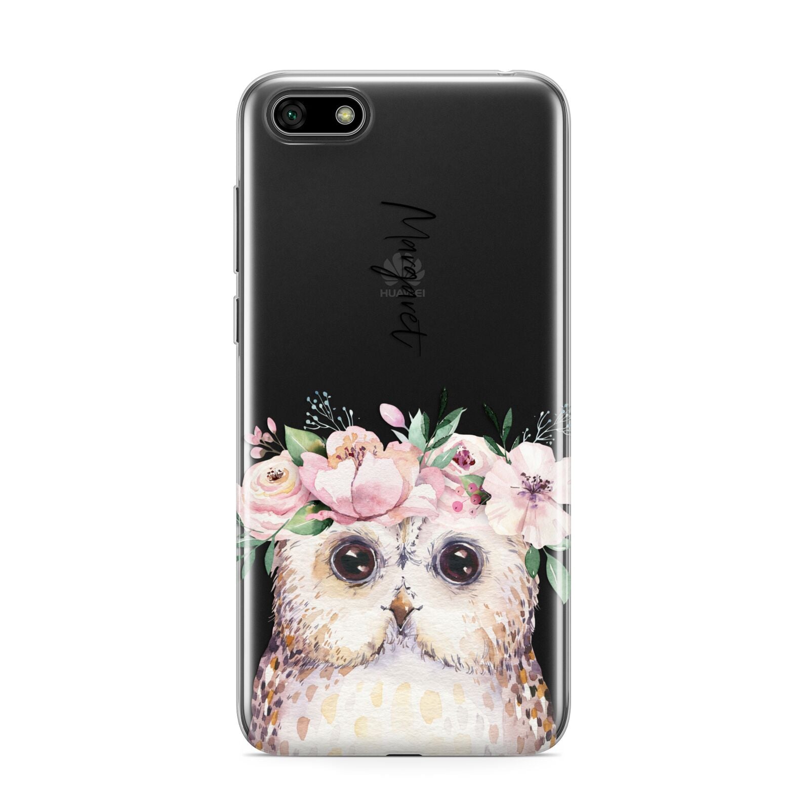 Personalised Name Owl Huawei Y5 Prime 2018 Phone Case