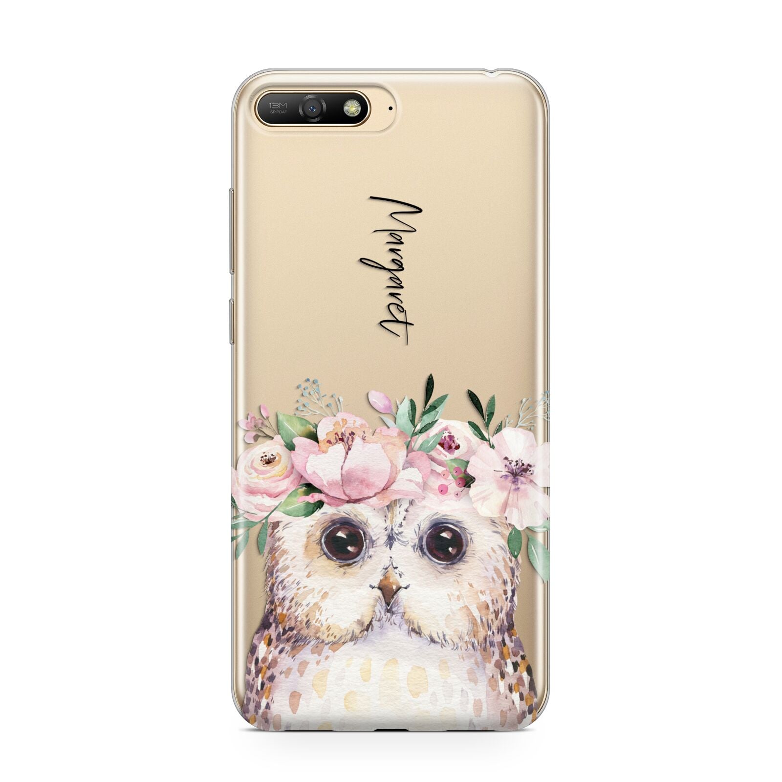 Personalised Name Owl Huawei Y6 2018