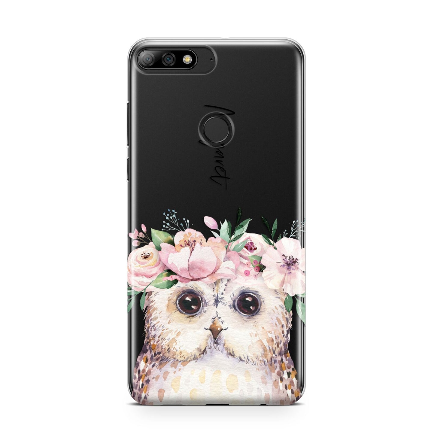 Personalised Name Owl Huawei Y7 2018