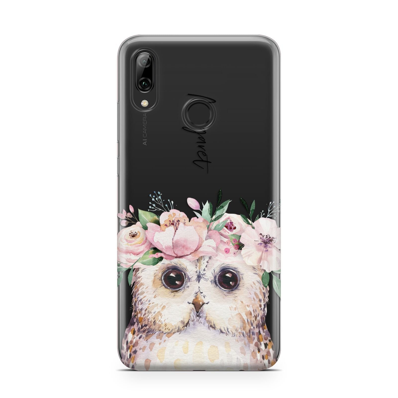 Personalised Name Owl Huawei Y7 2019