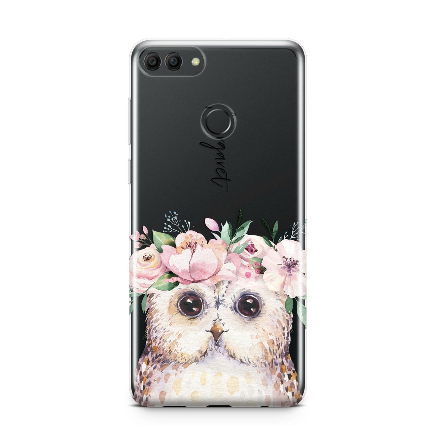 Personalised Name Owl Huawei Y9 2018