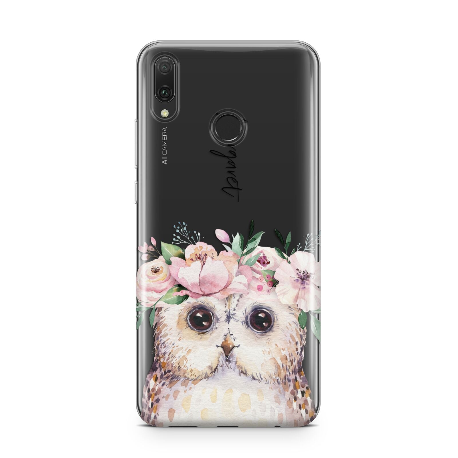 Personalised Name Owl Huawei Y9 2019