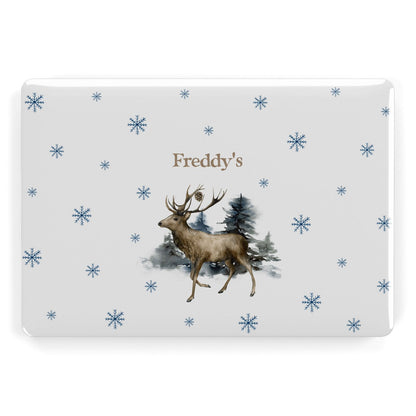 Personalised Name Reindeer Apple MacBook Case