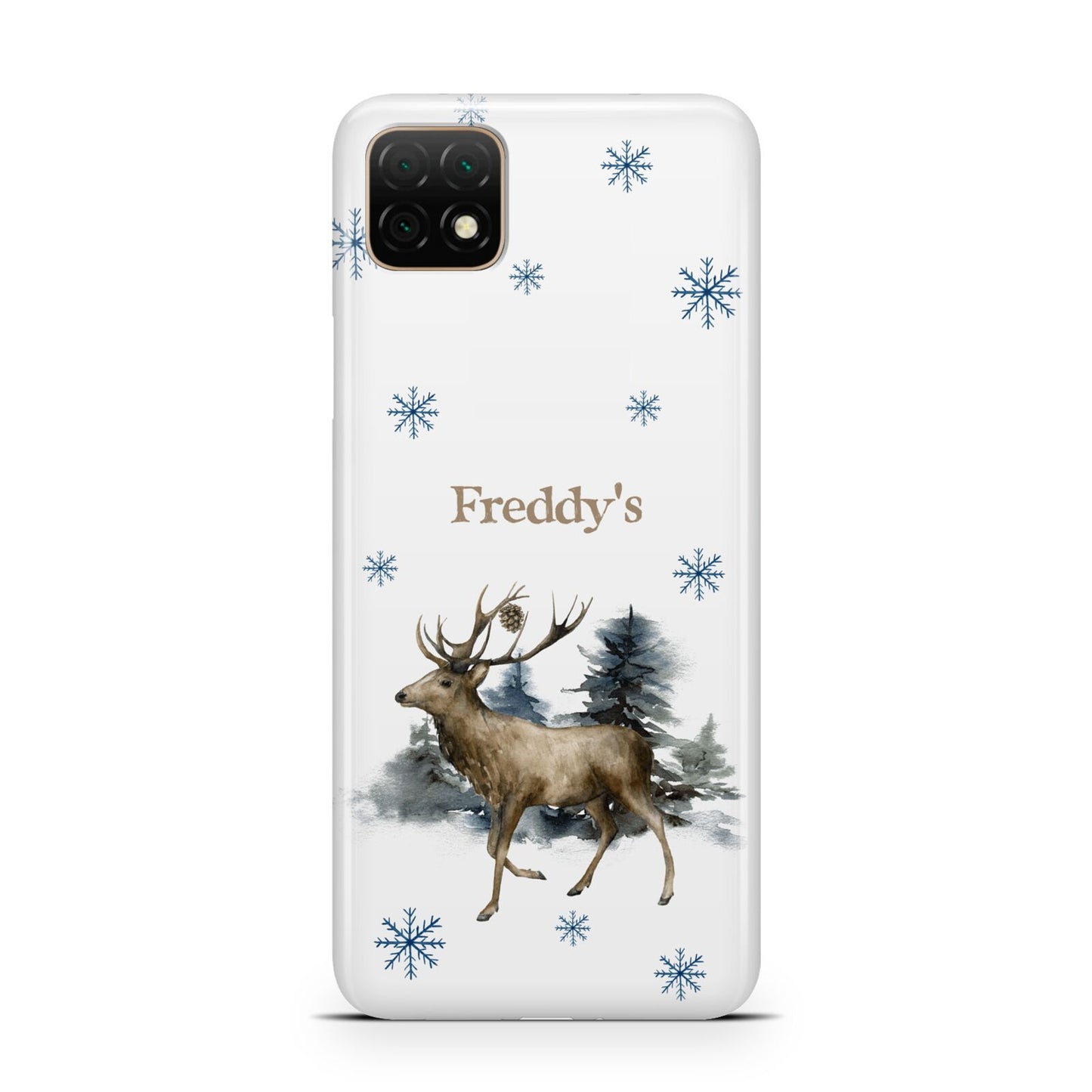 Personalised Name Reindeer Huawei Enjoy 20 Phone Case