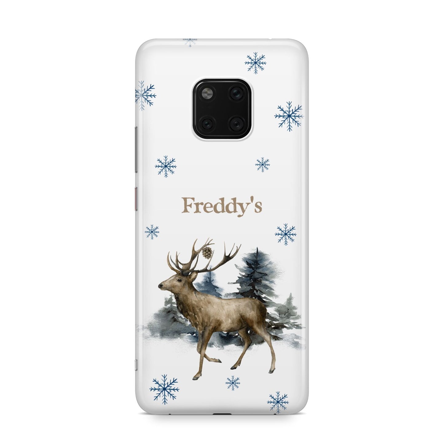 Personalised Name Reindeer Huawei Mate 20 Pro Phone Case