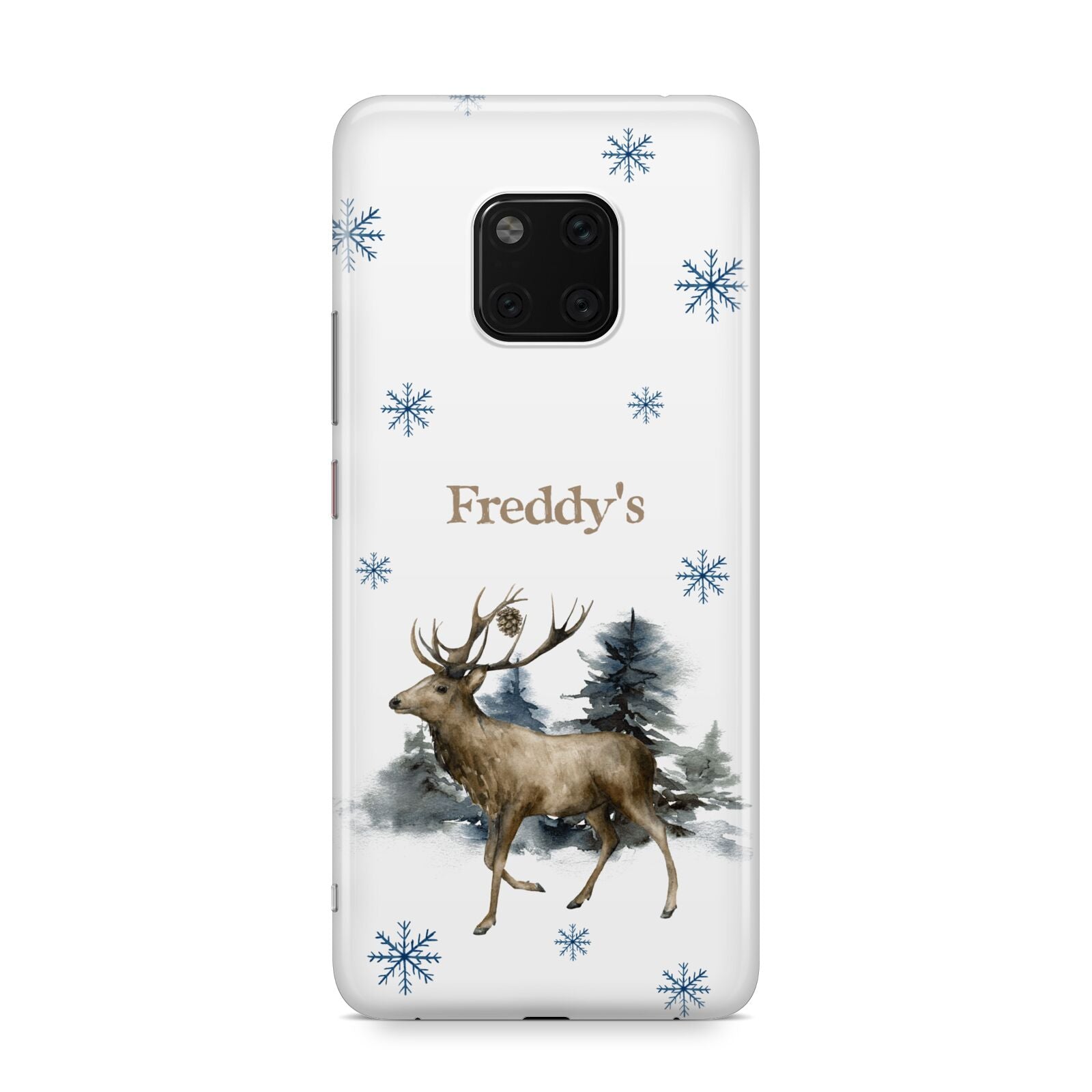 Personalised Name Reindeer Huawei Mate 20 Pro Phone Case