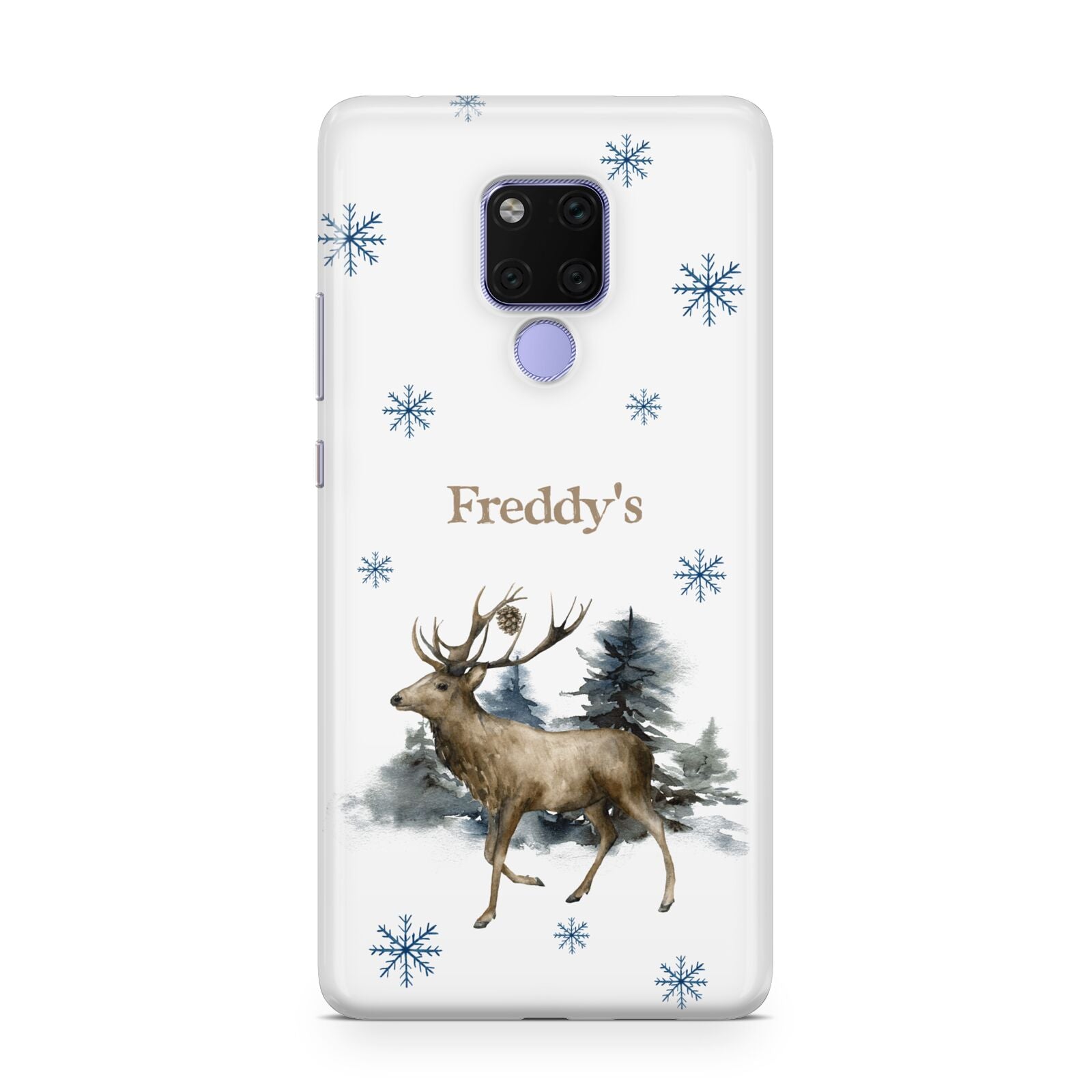 Personalised Name Reindeer Huawei Mate 20X Phone Case