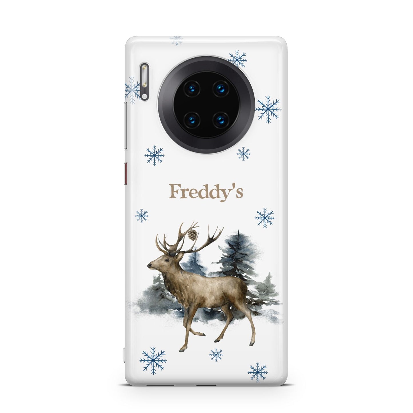 Personalised Name Reindeer Huawei Mate 30 Pro Phone Case