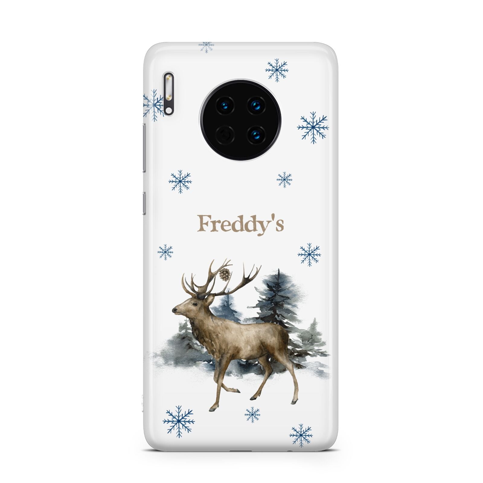 Personalised Name Reindeer Huawei Mate 30