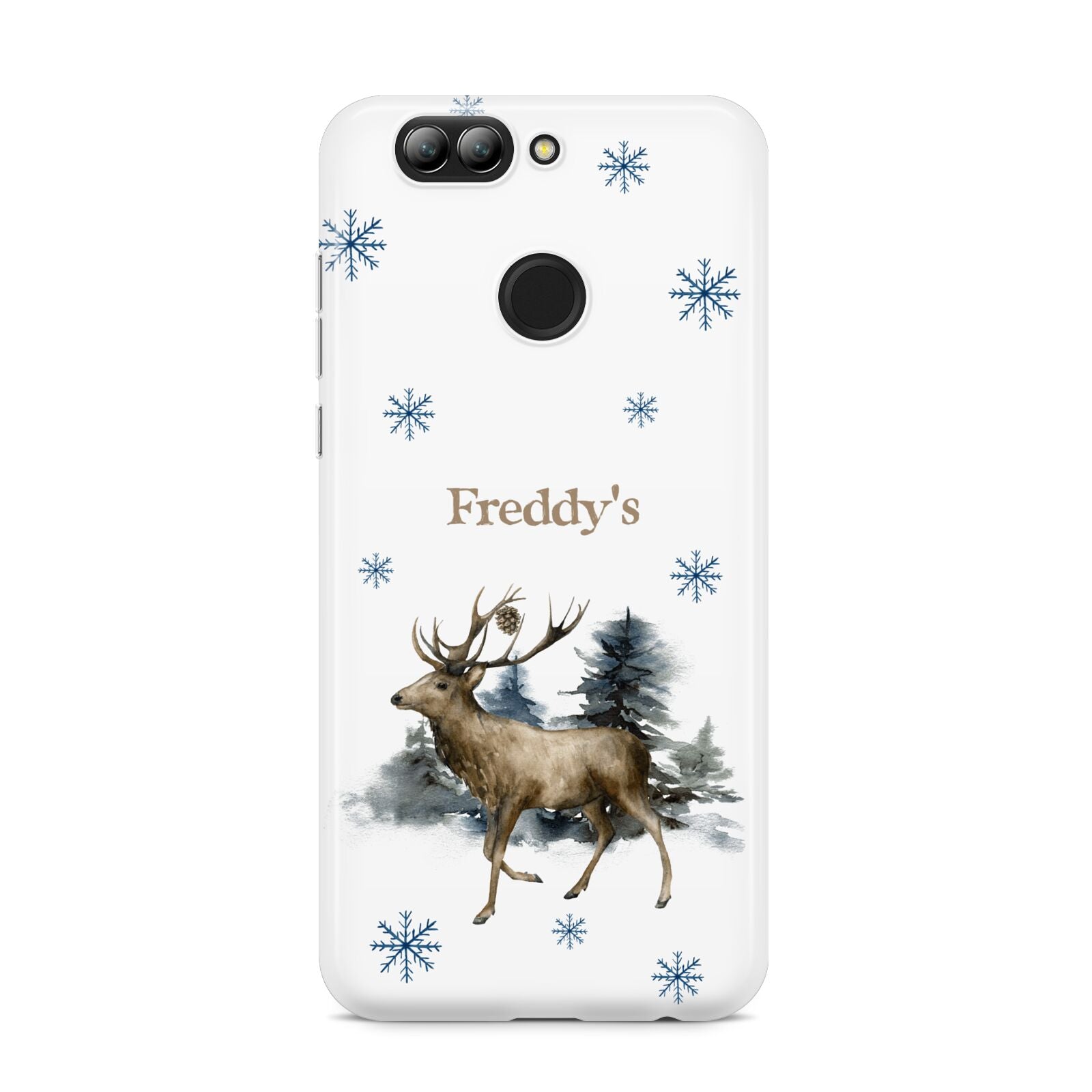 Personalised Name Reindeer Huawei Nova 2s Phone Case