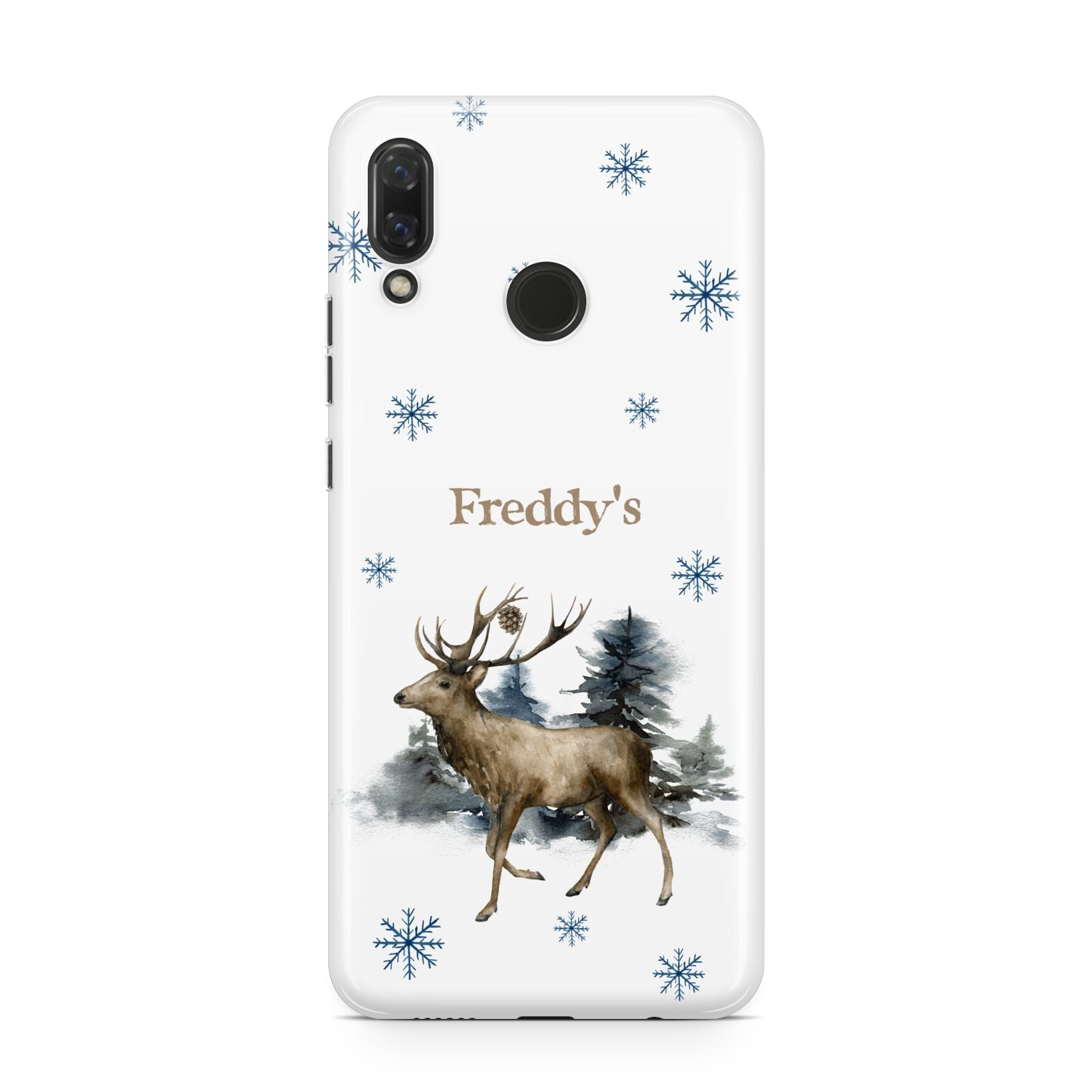 Personalised Name Reindeer Huawei Nova 3 Phone Case