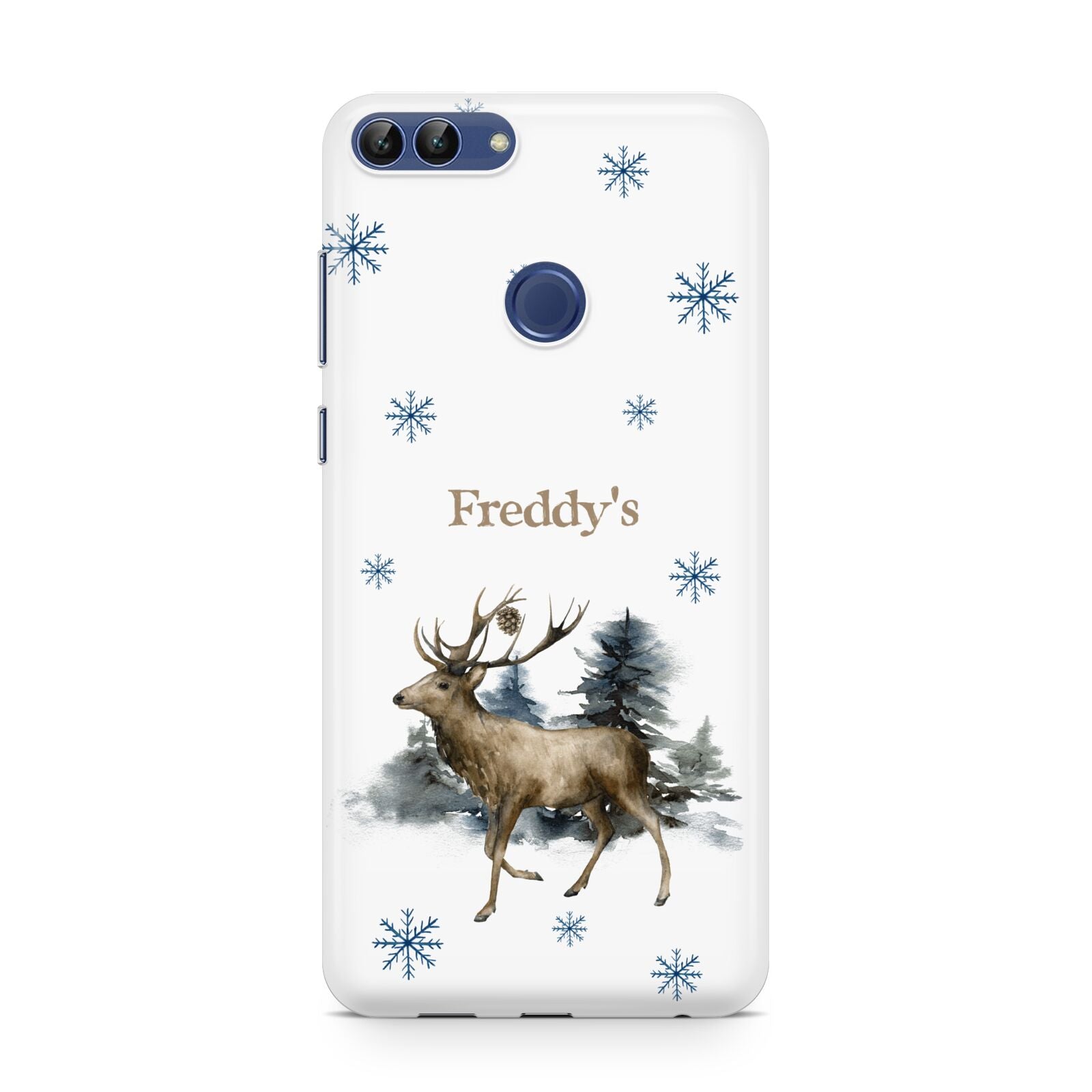 Personalised Name Reindeer Huawei P Smart Case