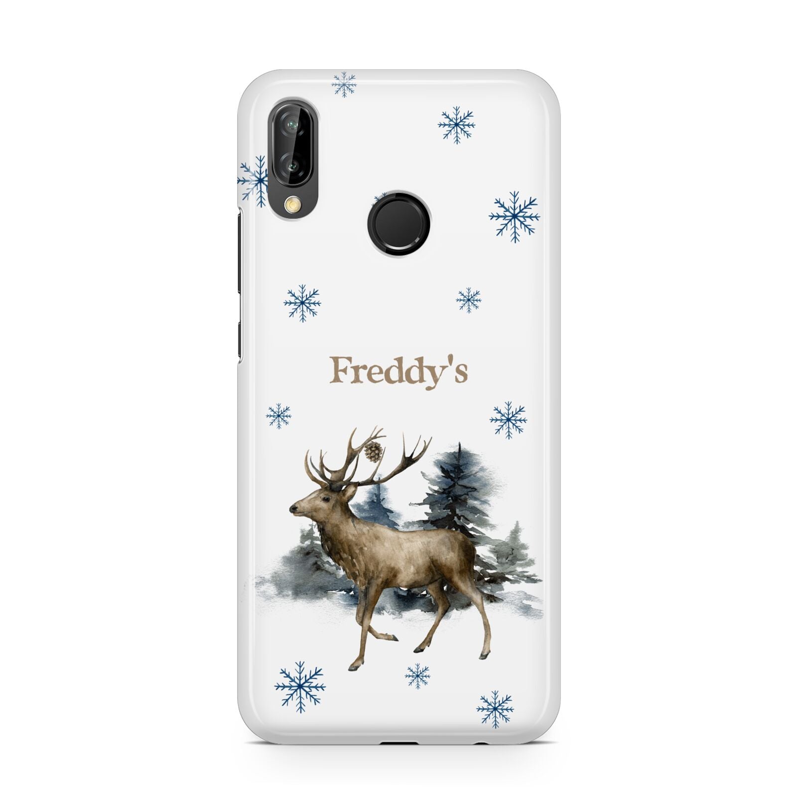 Personalised Name Reindeer Huawei P20 Lite Phone Case