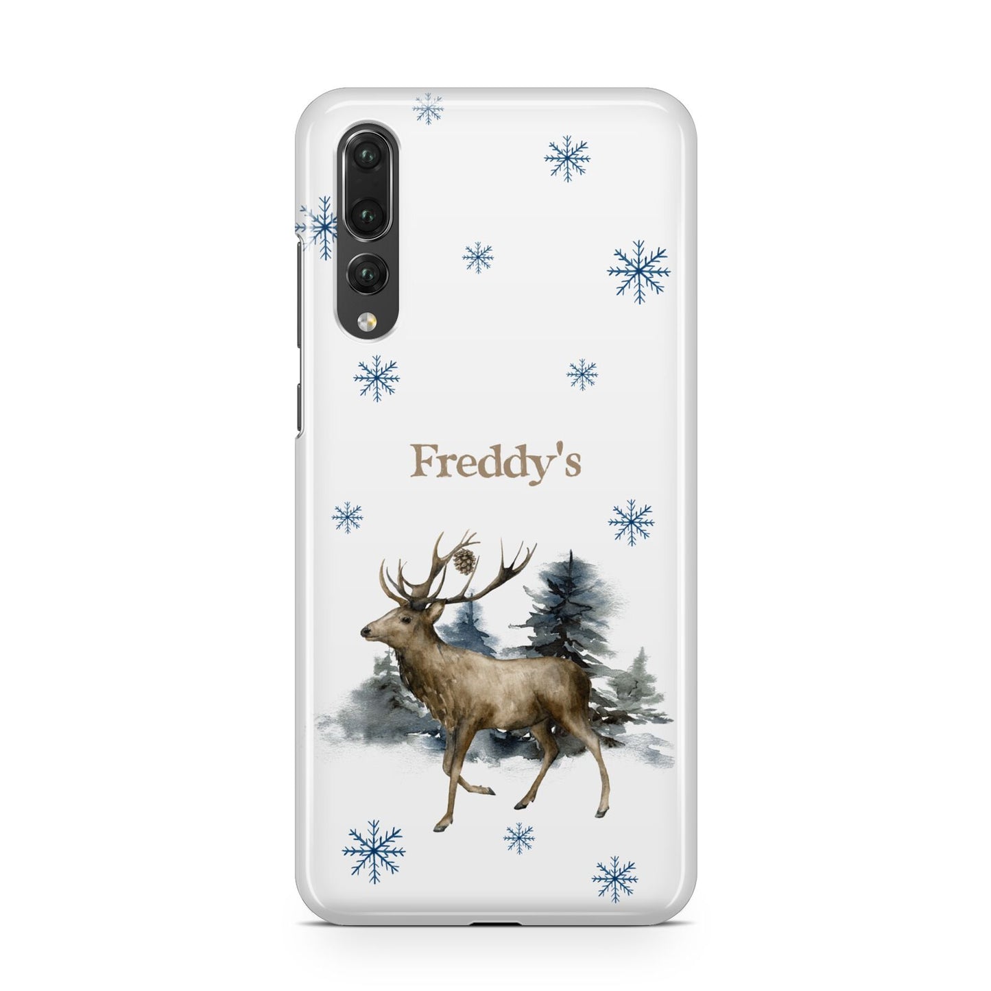 Personalised Name Reindeer Huawei P20 Pro Phone Case