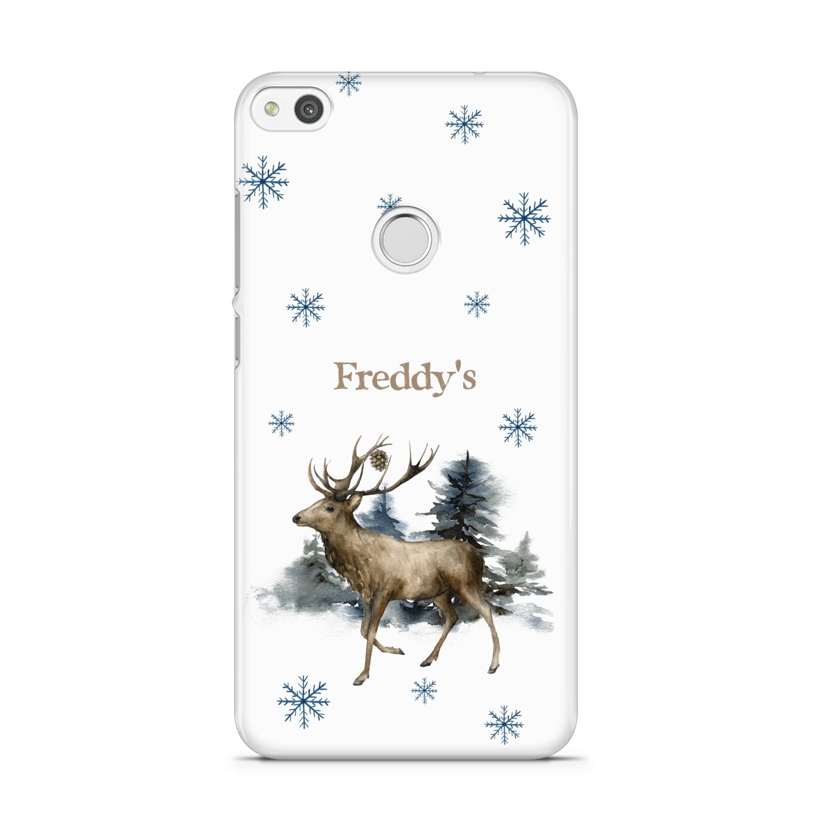 Personalised Name Reindeer Huawei P8 Lite Case