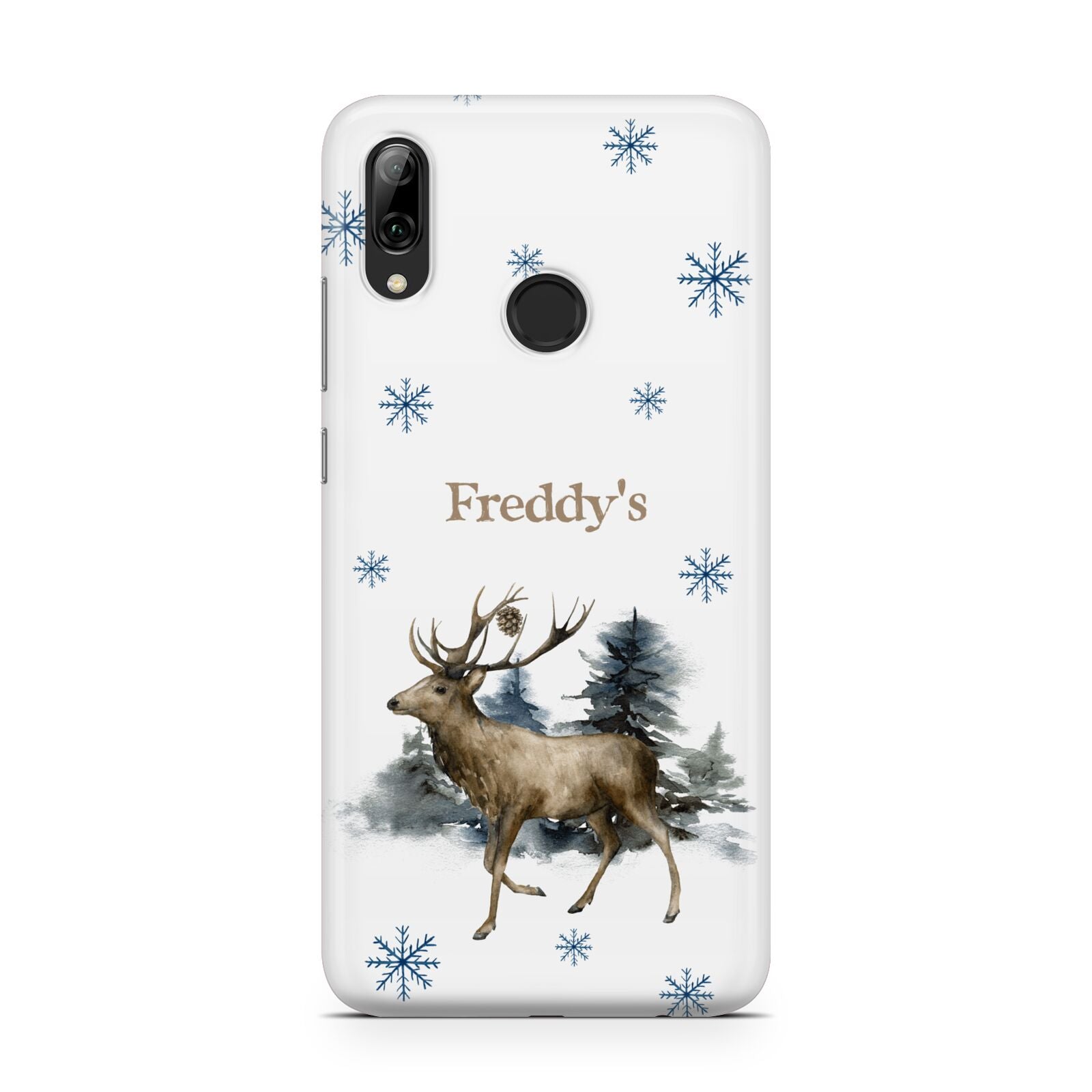 Personalised Name Reindeer Huawei Y7 2019