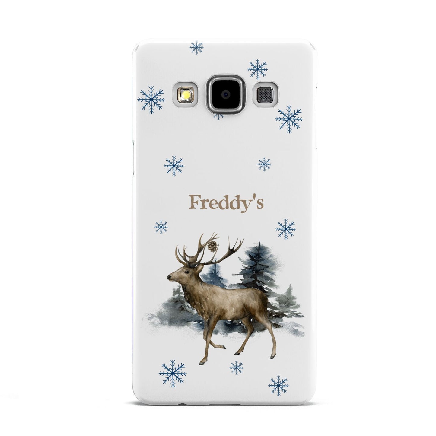 Personalised Name Reindeer Samsung Galaxy A5 Case